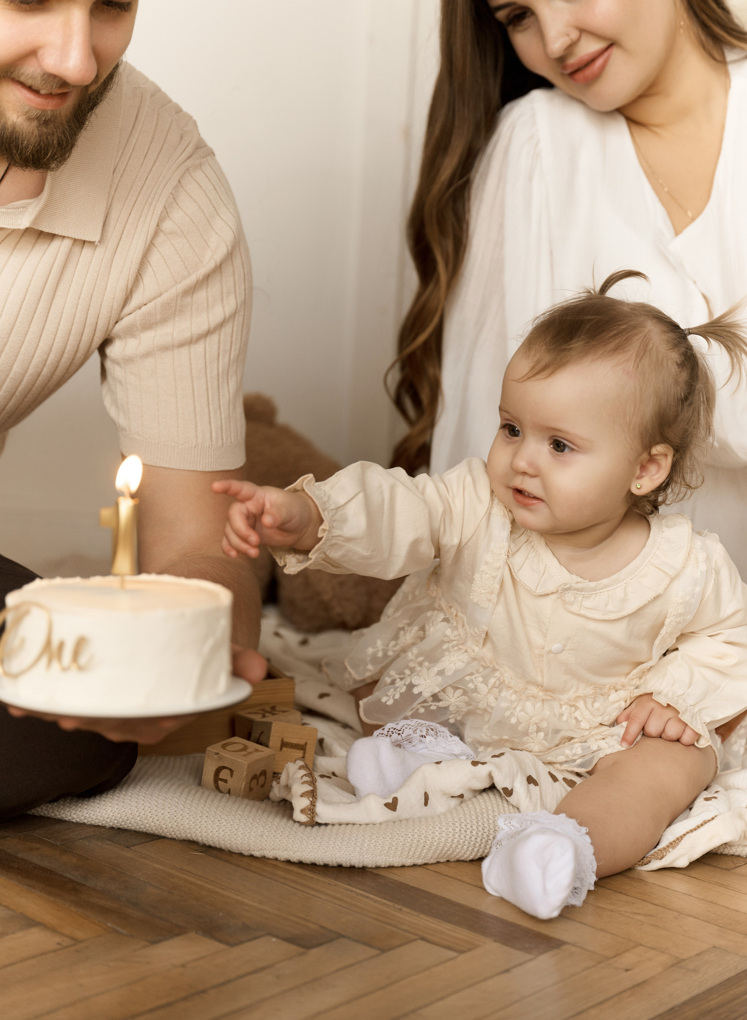 Алисе 1 годик. Фотограф в Курске Ольга Дудинова