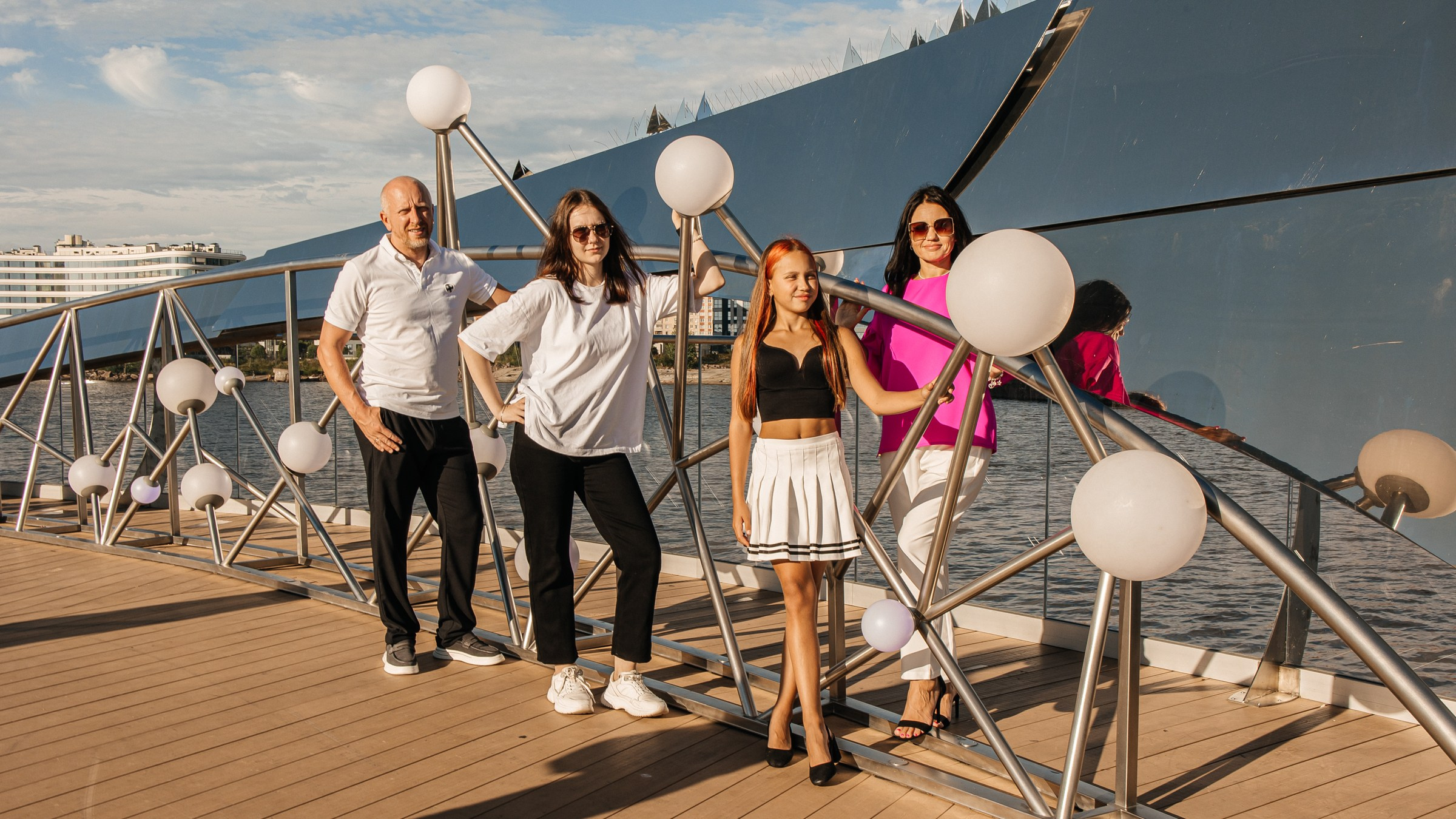 Прогулка у Лахта центра 💙. Фотограф в Санкт-Петербурге Аня Григорьева ♡