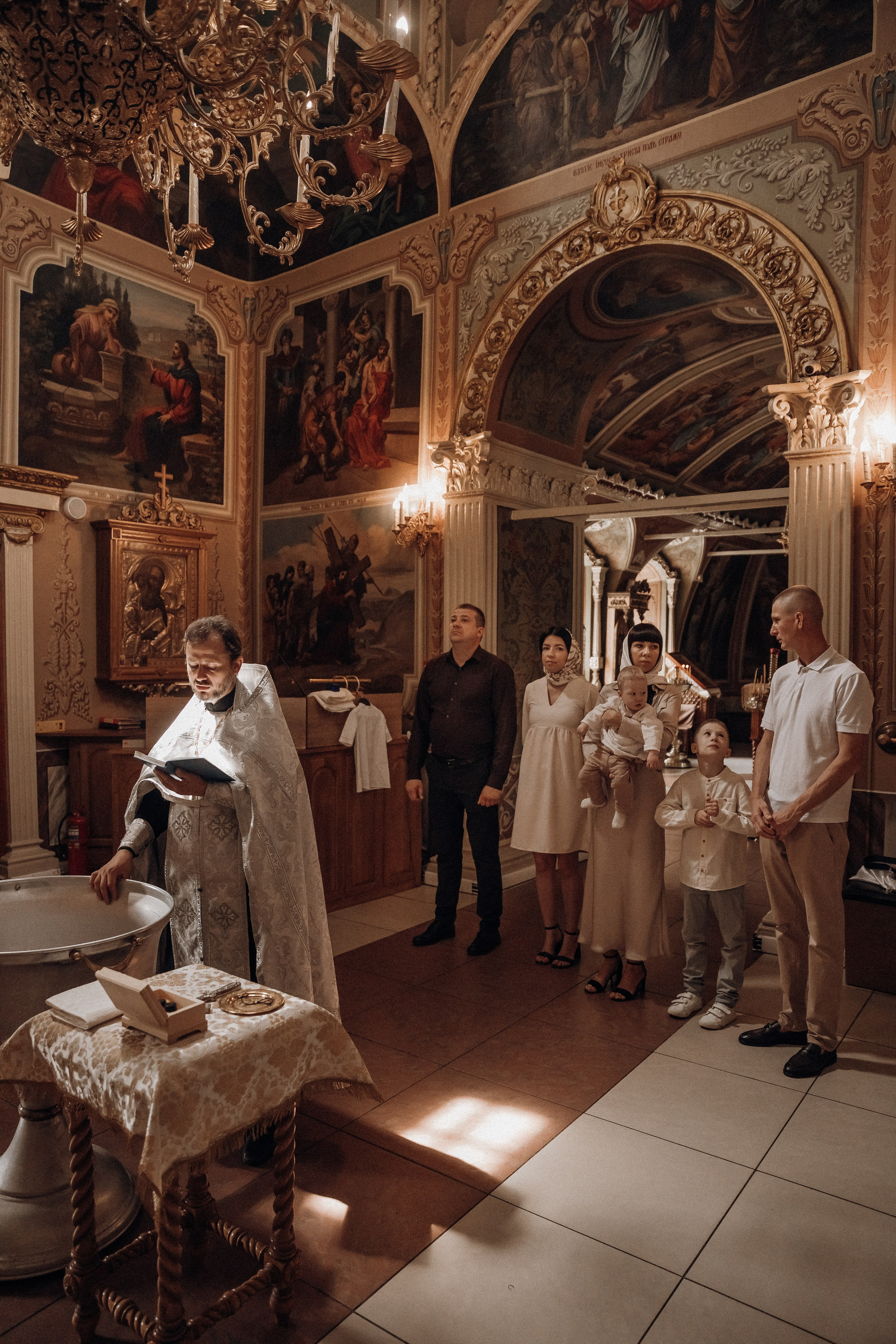 Крещение Демида. Семейный фотограф в Брянске Зурилина Екатерина