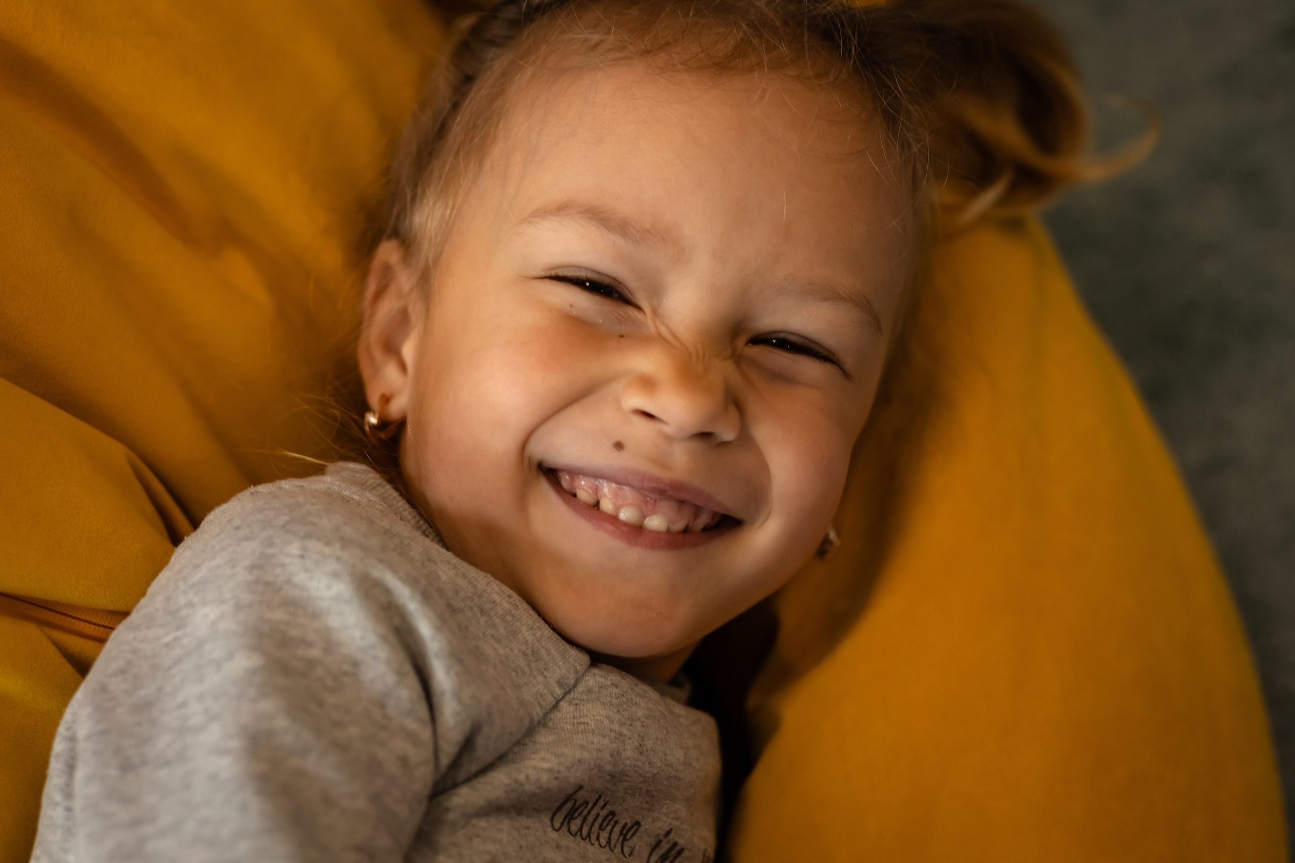 Катя с детками