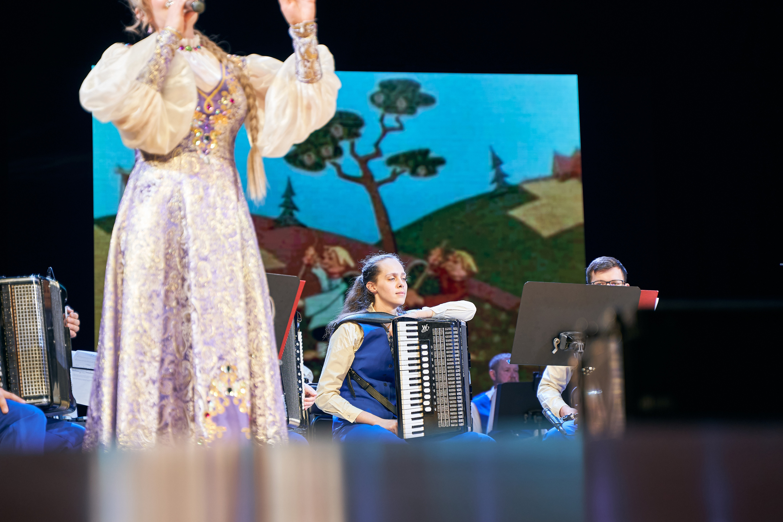 Концерт «В РУССКОМ СТИЛЕ». Фотограф Вика Фадина, Екатеринбург