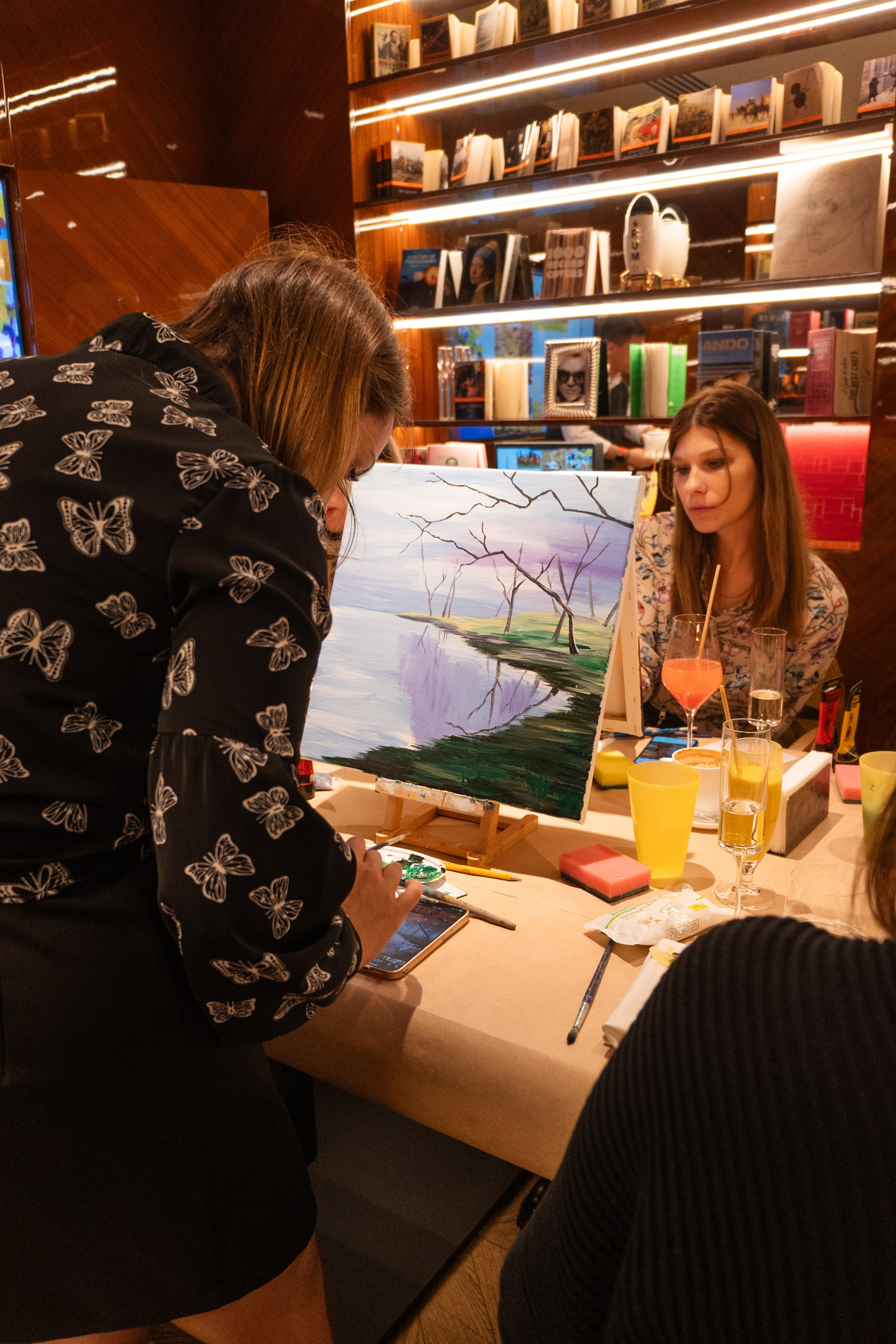 Корпоратив Teach Me Art 3. Портретный фотограф в Москве и Санкт-Петербурге Арина Чех