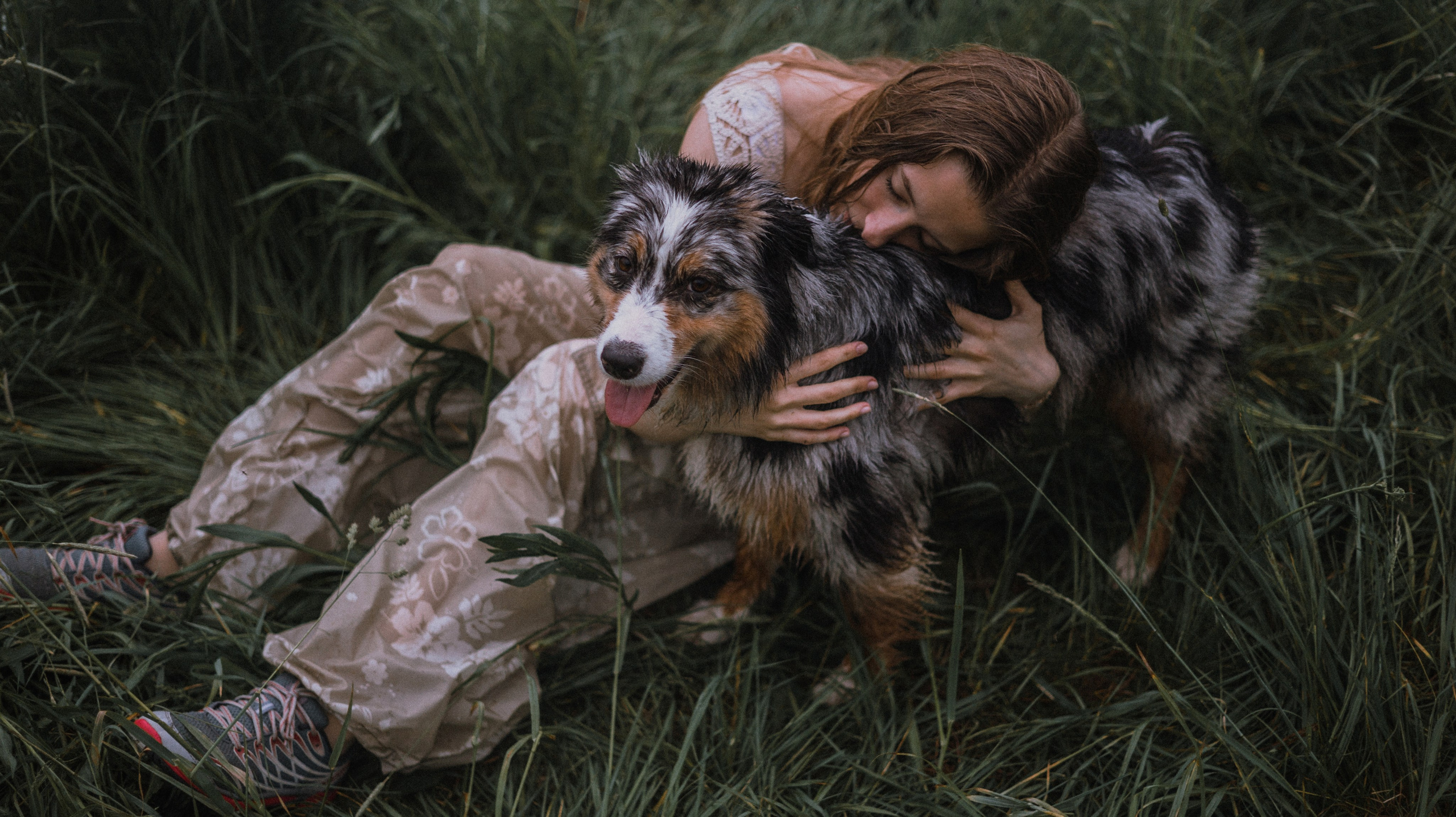 Маша и Долли. Фотограф-анималист Богданова Полина