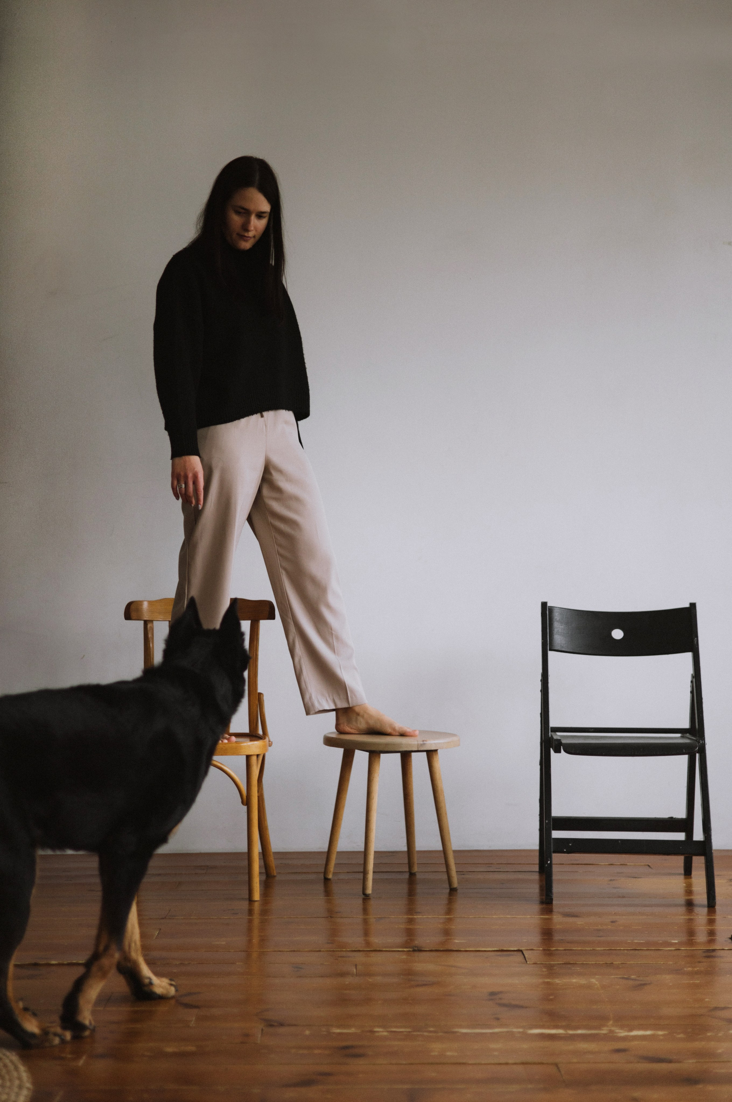 Полина и Зевс. Фотограф-анималист Богданова Полина