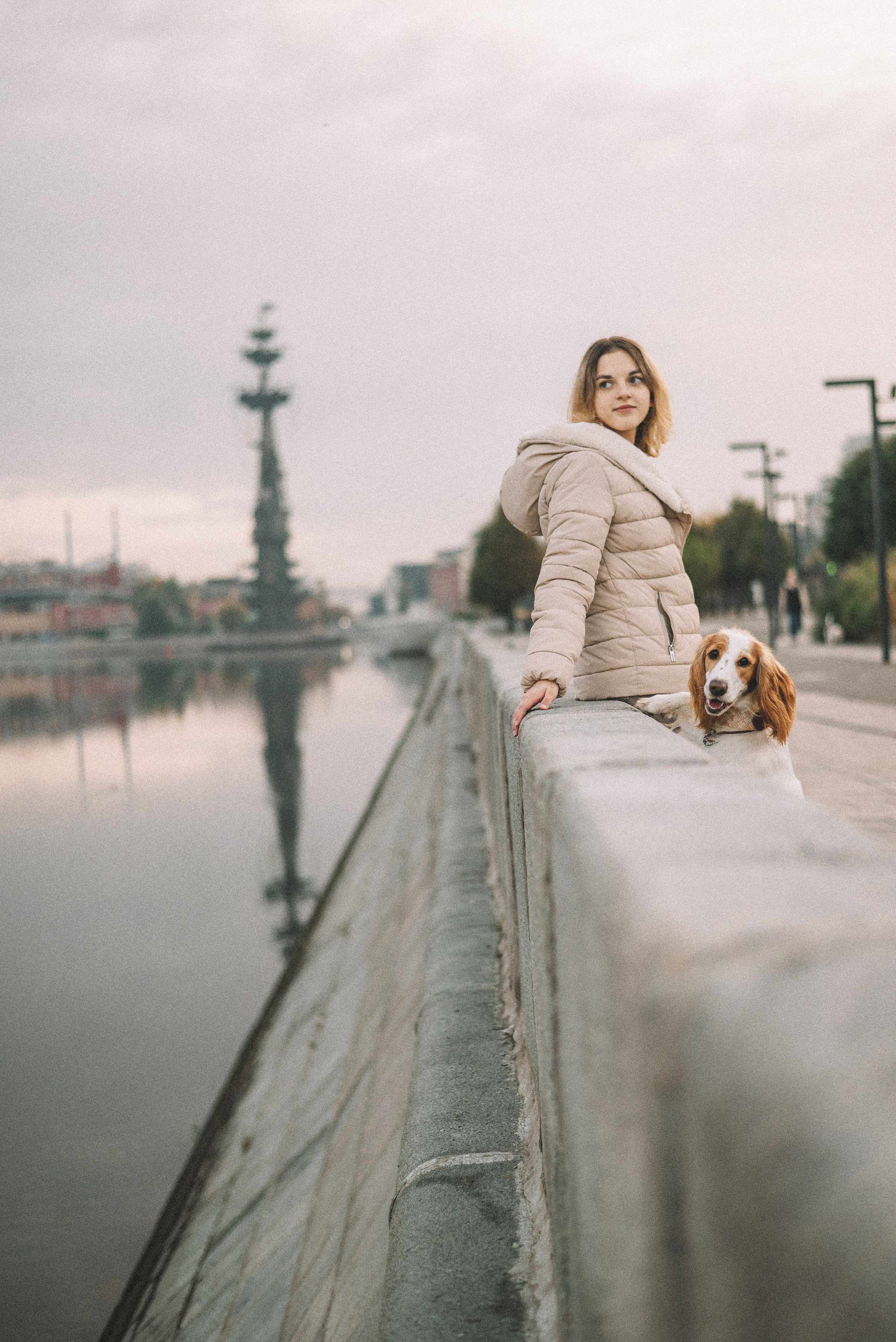 Маша и Вега. Фотограф-анималист Богданова Полина