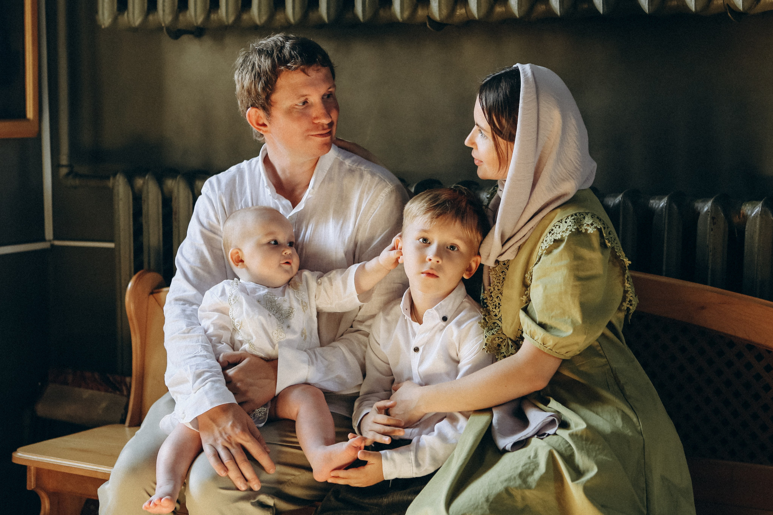 Крещение Ивана. Фотограф Анастасия Кувшинова Москва