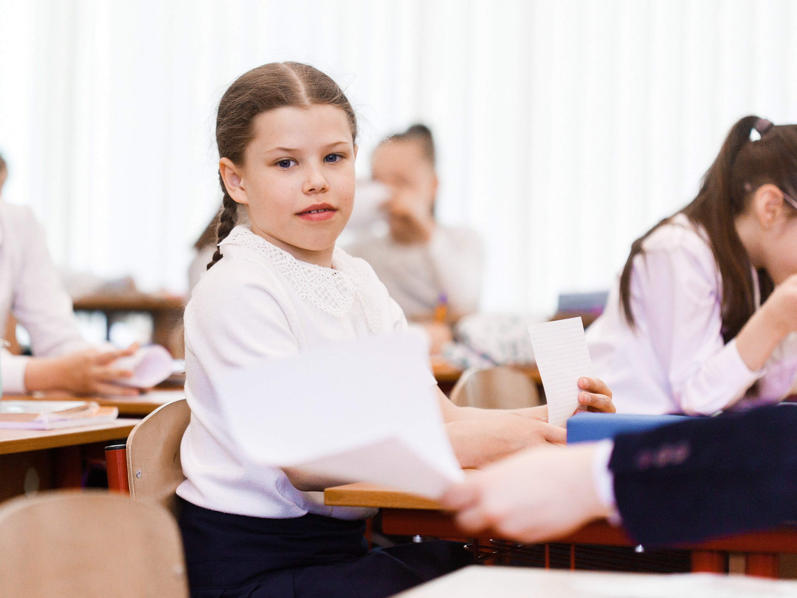 Школьная фотосъемка 3-го класса. Репортажный фотограф Борис Геер