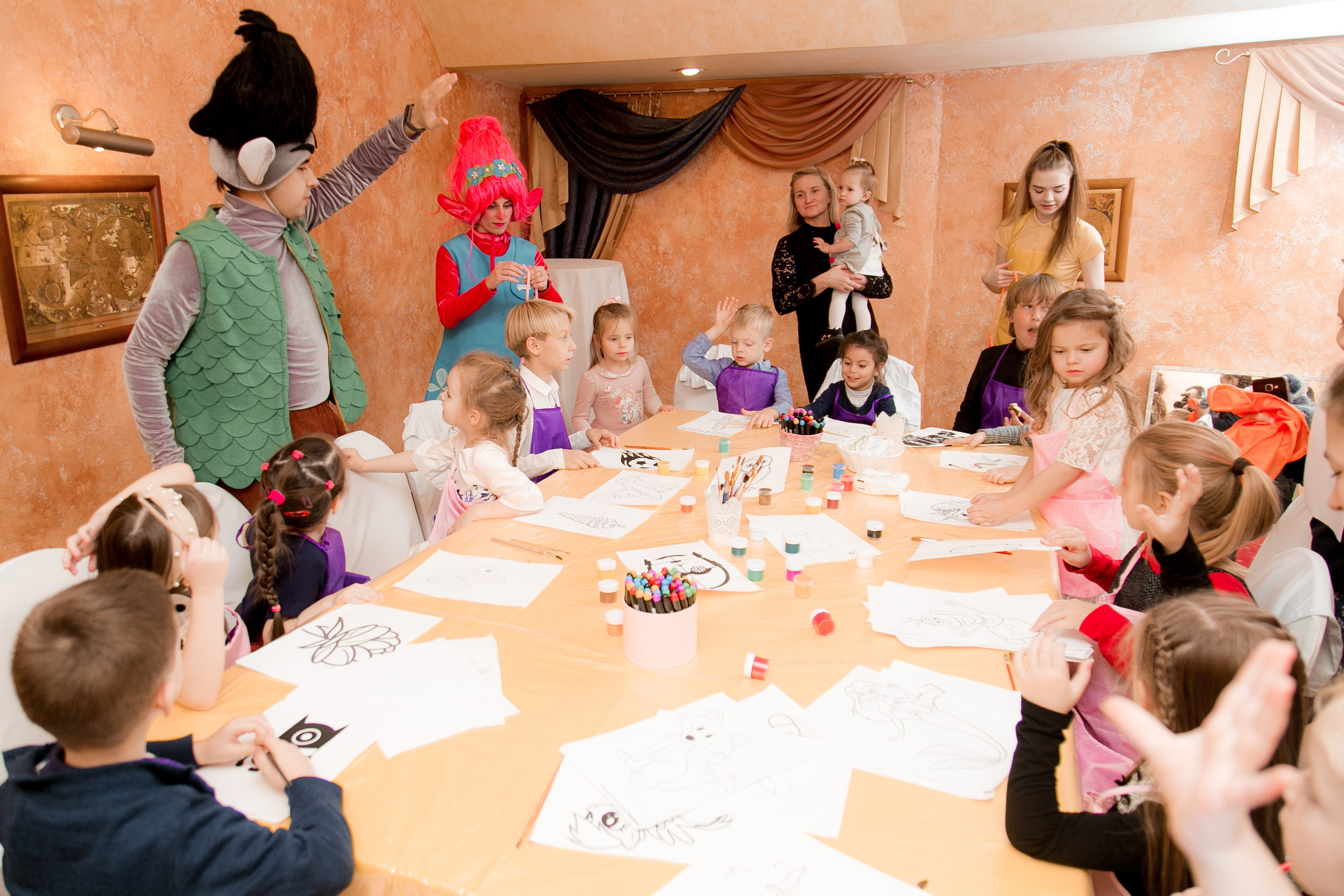 Фотосъемка детского Дня рождения Анечки. Репортажный фотограф Борис Геер