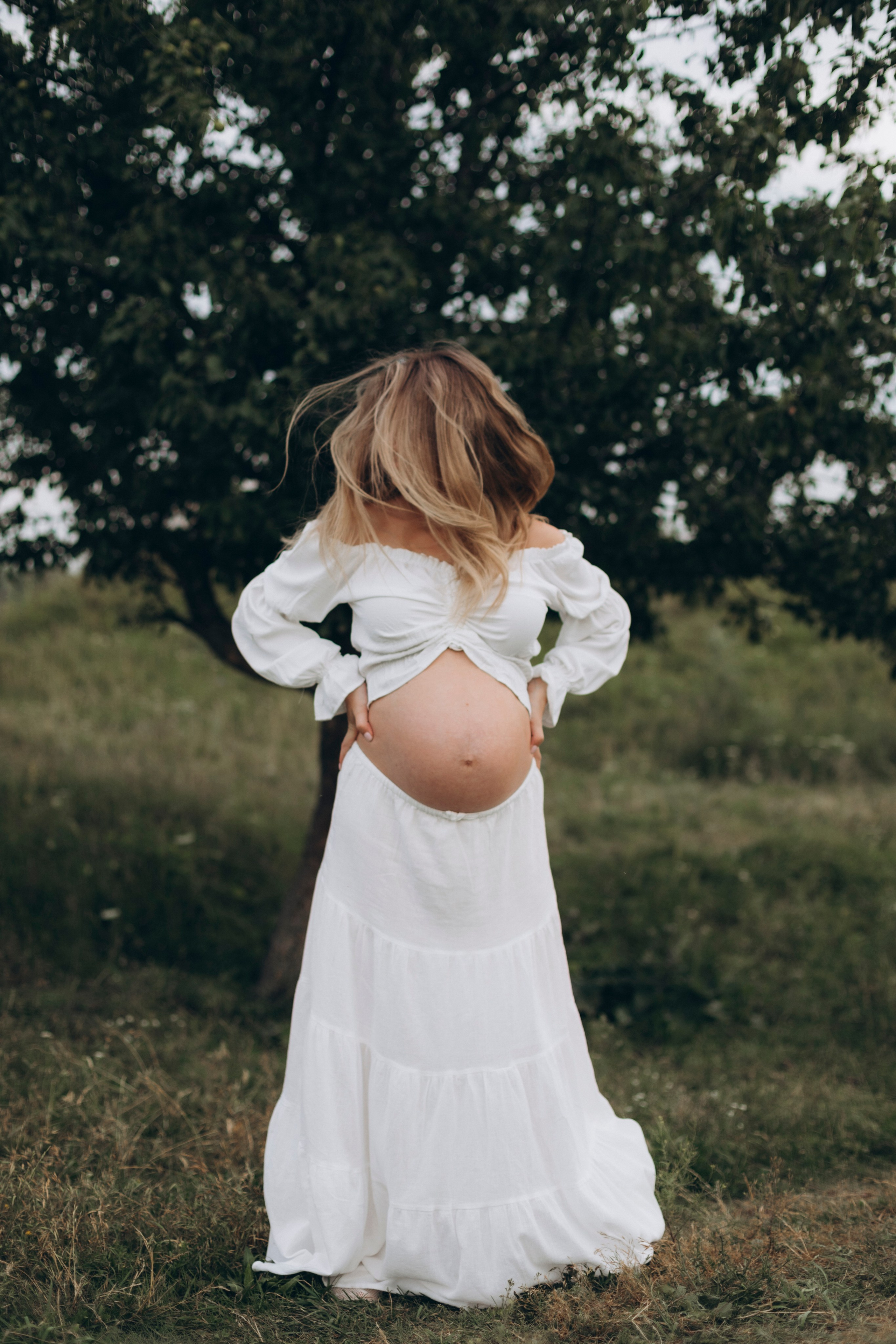 Беременность. Фотограф Мария Щеголькова. Чувственный женский портрет