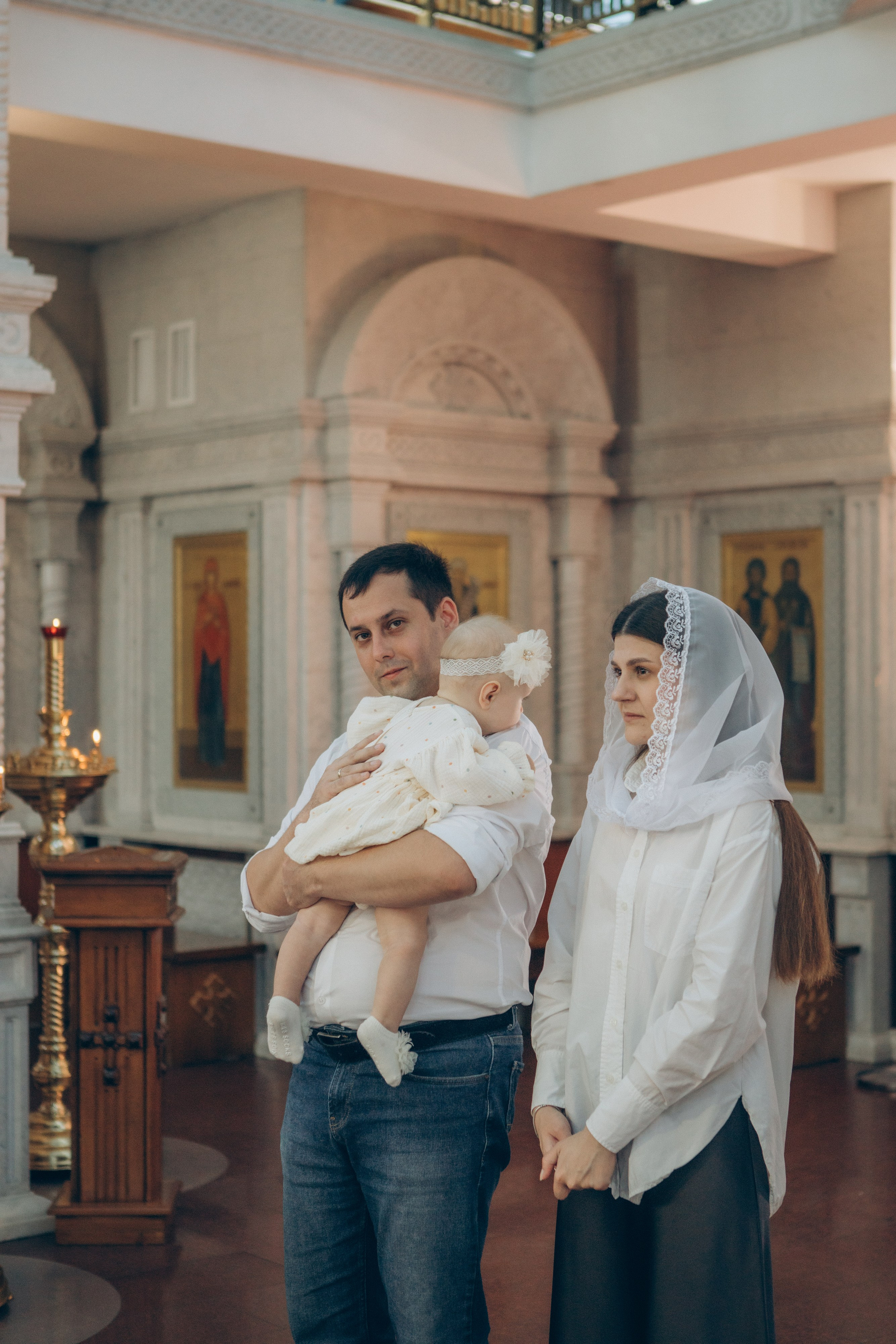 Крещение Софьи. Семейный фотограф и фотограф на роды в Ростове-на-Дону Мухина Виктория