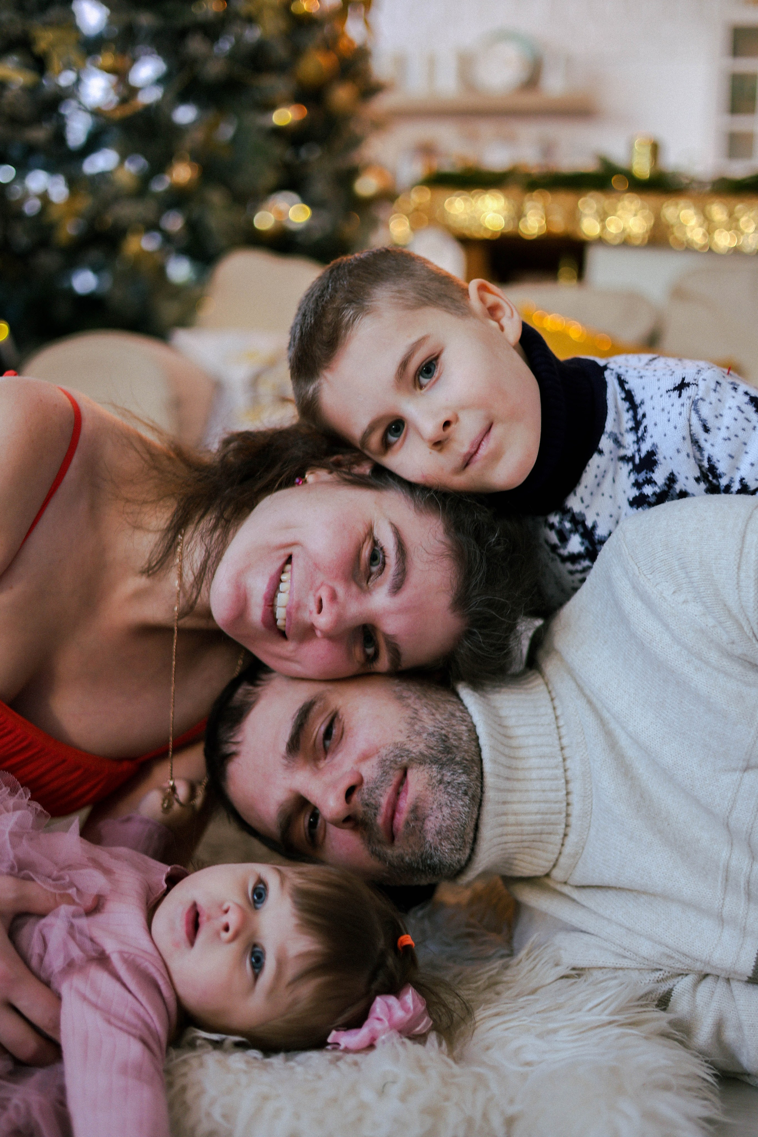 Новогодняя история «Нелля и ее семья». Фотограф в Москве Анастасия Калинина