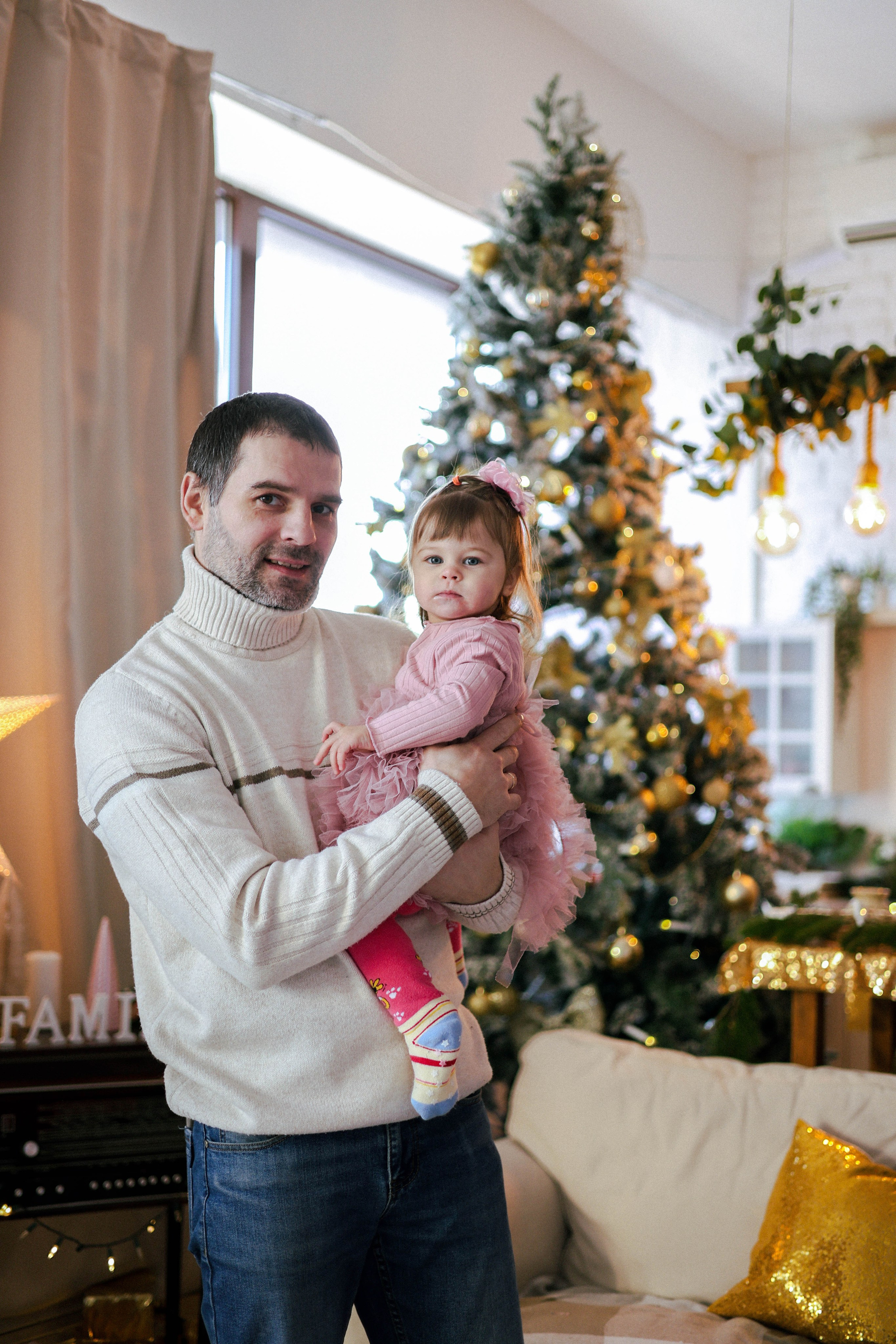 Новогодняя история «Нелля и ее семья». Фотограф в Москве Анастасия Калинина