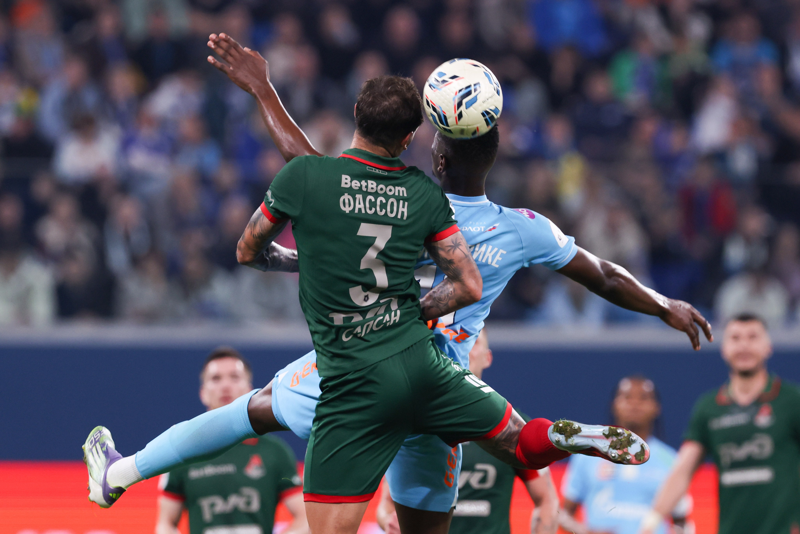 ФК «Зенит» — ФК «Локомотив» 14 тур РПЛ 01.11.2025. Спортивный и репортажный фотограф Антон Тереханов