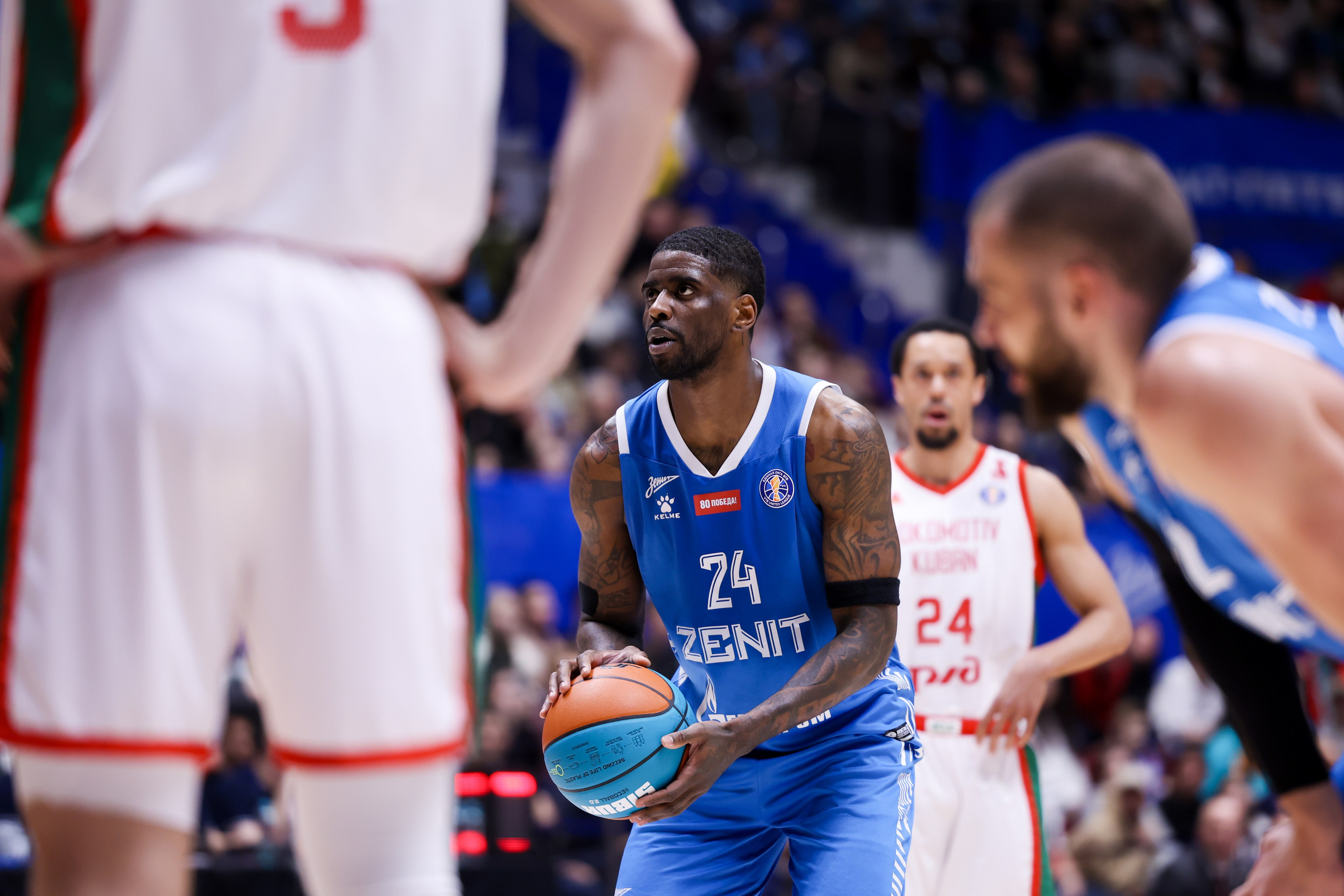 БК Зенит — БК Локомотив-Кубань 07.05.2025. Спортивный и репортажный фотограф Антон Тереханов