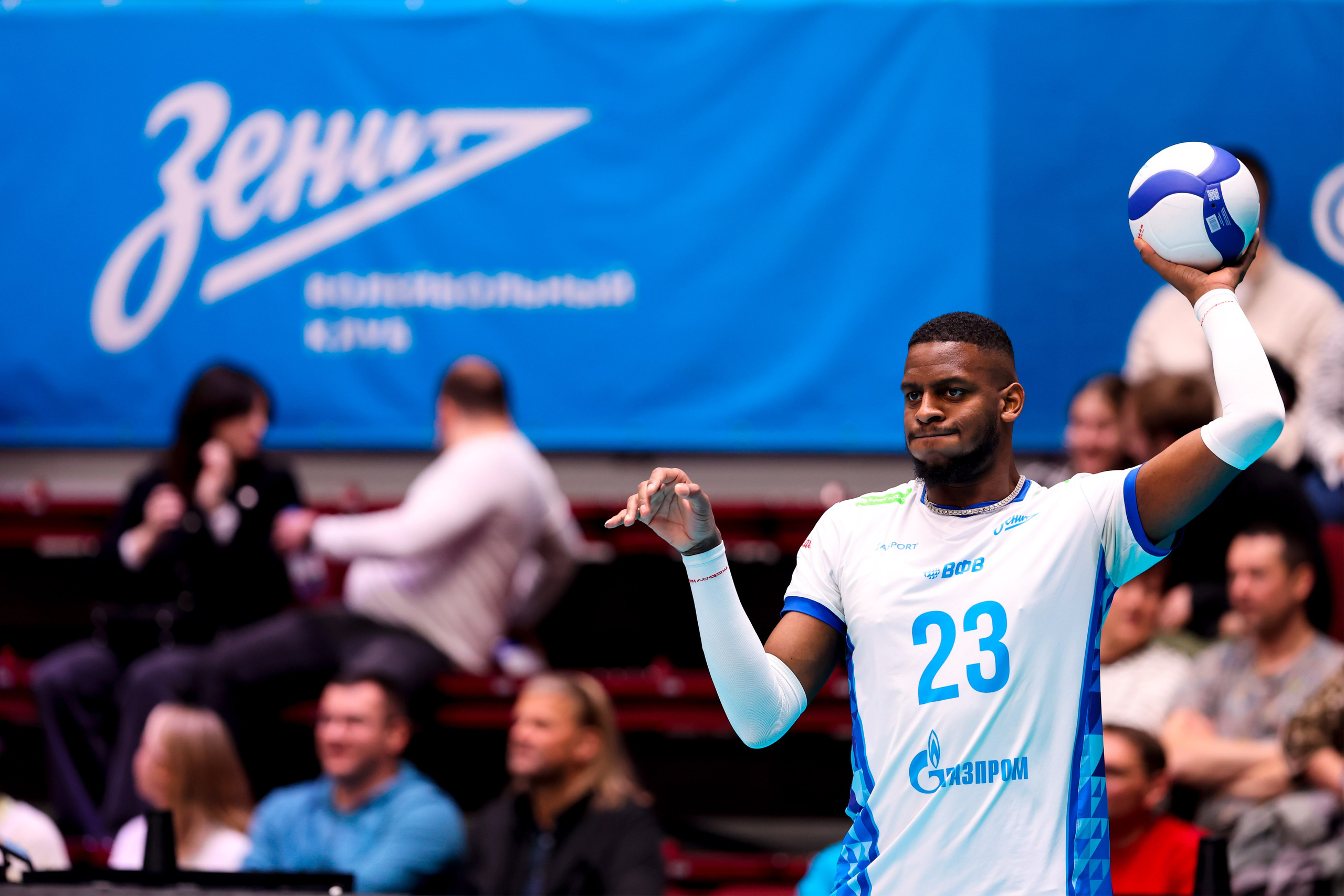 ВК Зенит — ВК Белогорье 08.04.2025. Спортивный и репортажный фотограф Антон Тереханов