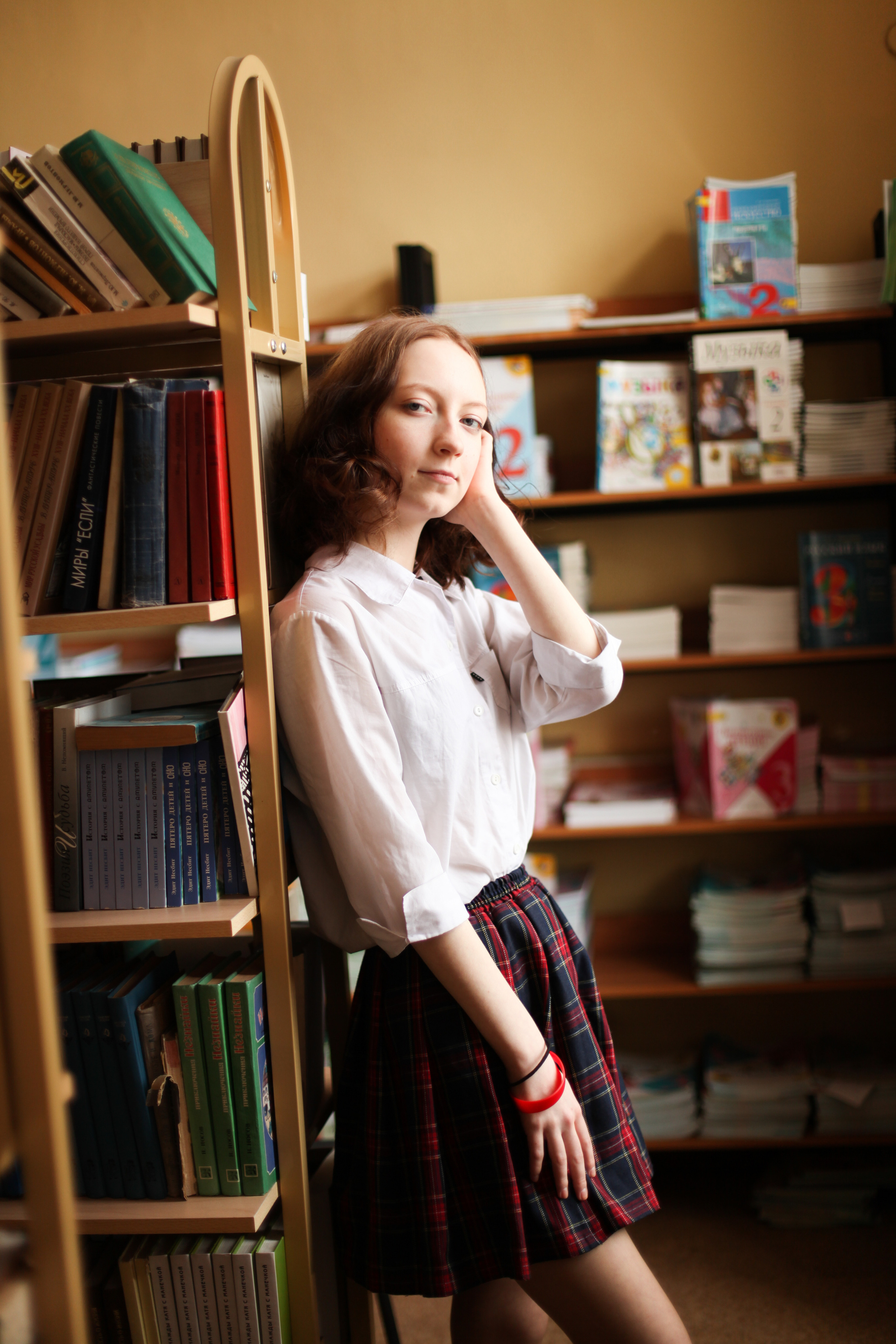 Старшеклассники в школе. Фотограф в Москве Наталья Антипина