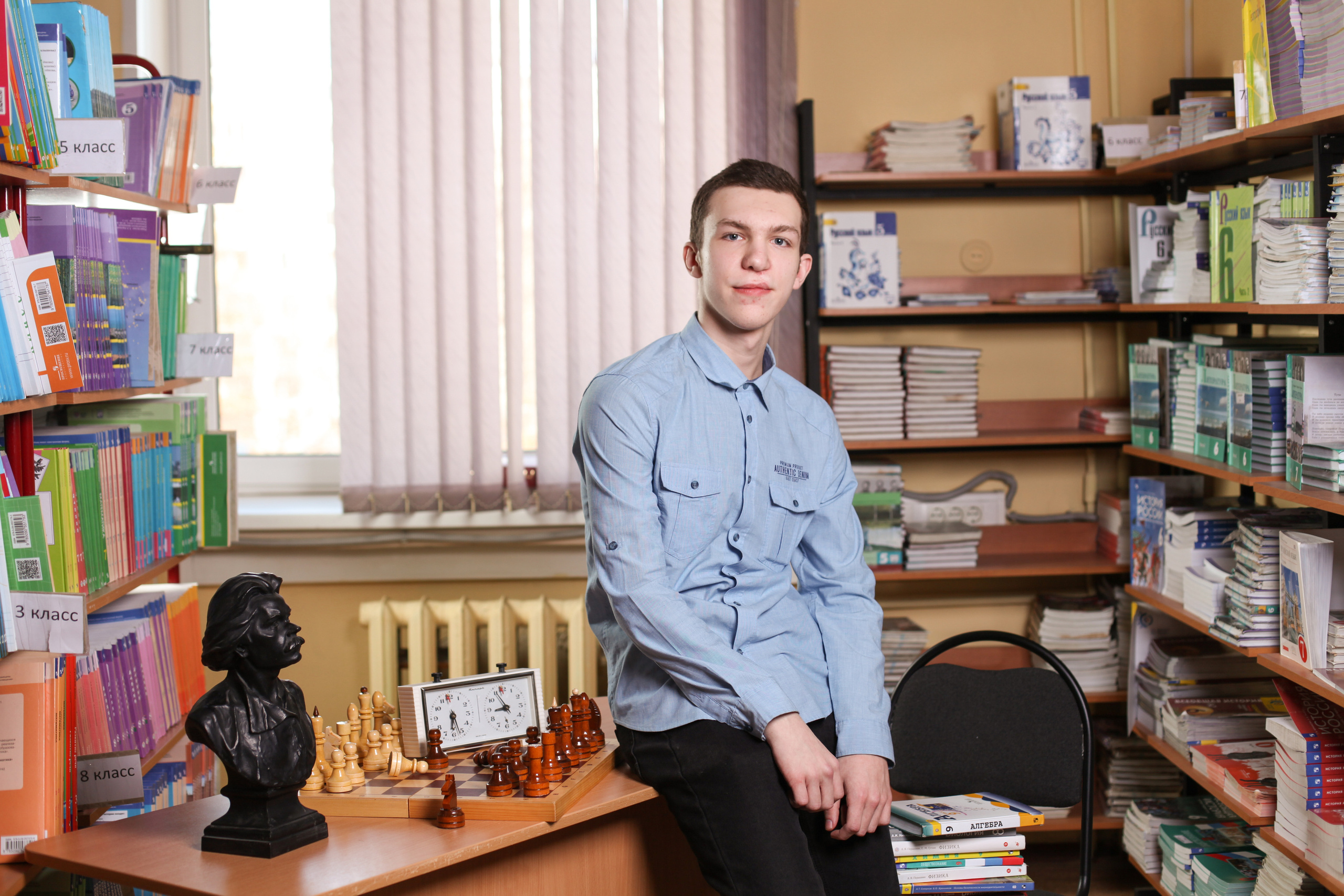 Старшеклассники в школе. Фотограф в Москве Наталья Антипина