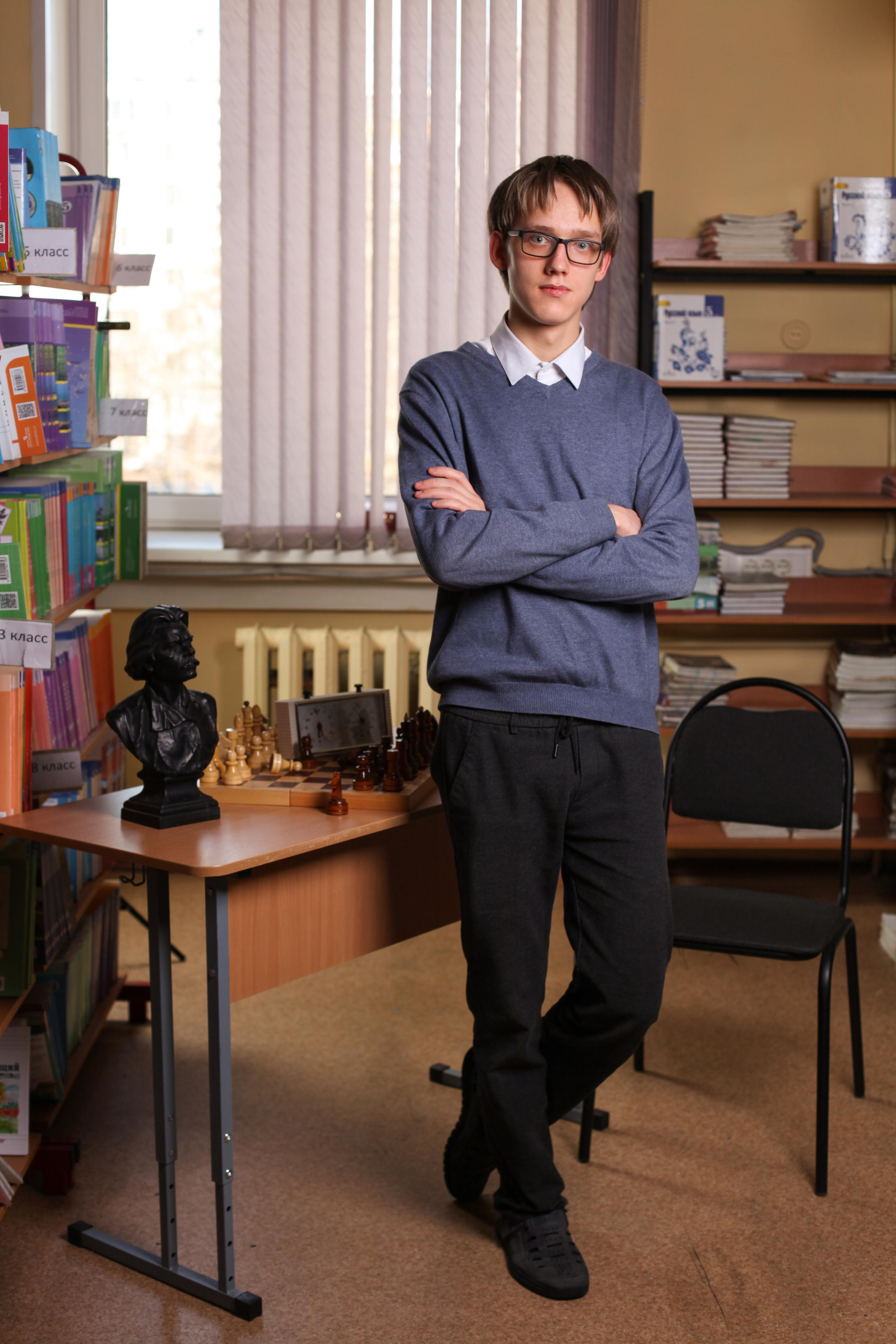 Старшеклассники в школе. Фотограф в Москве Наталья Антипина