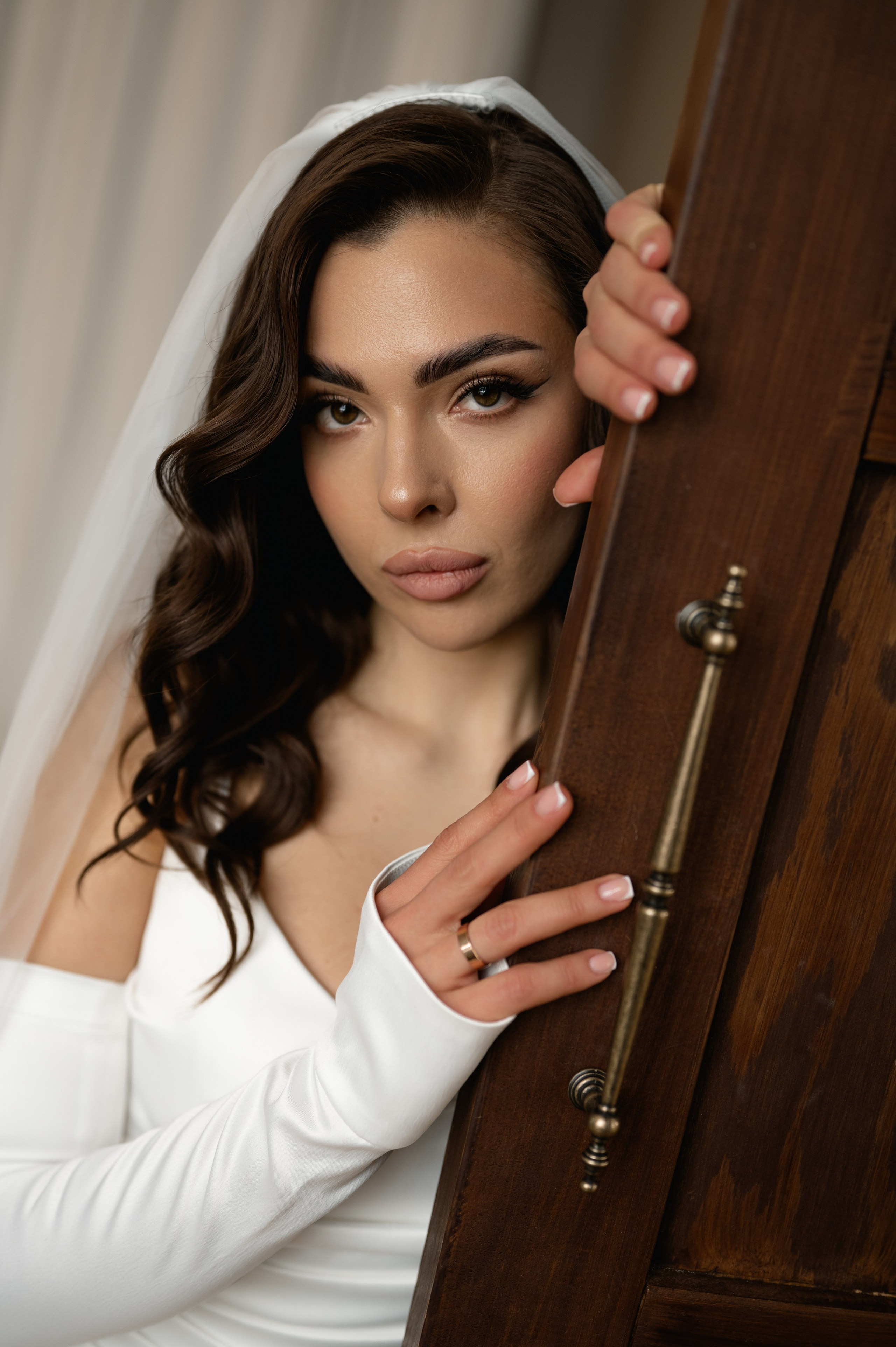 Свадебная фотосессия в студии. Свадебный и семейный фотограф в Краснодаре Алина Мельник