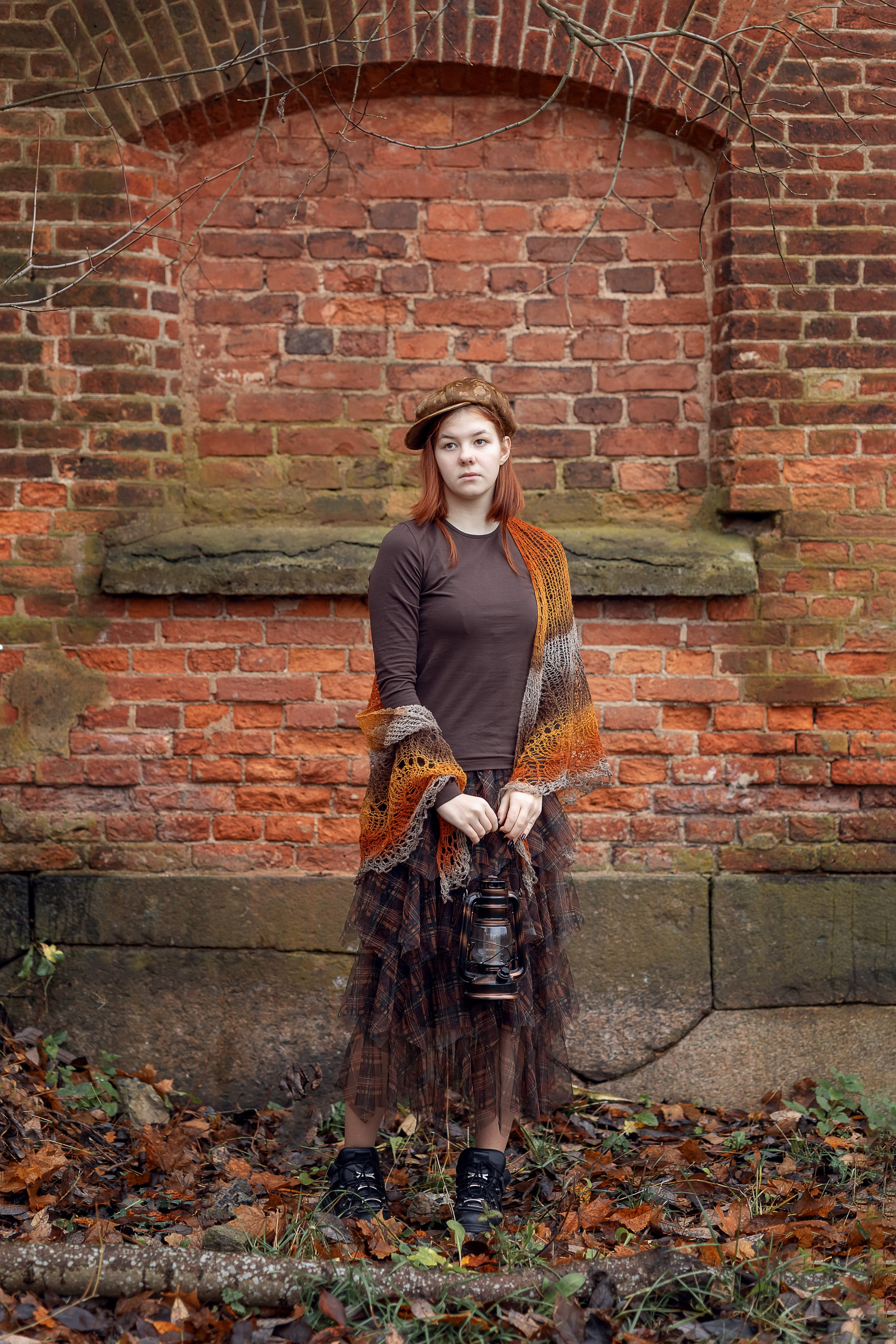 Вика в ноябре. Портретная съемка дома, на улице, в студии