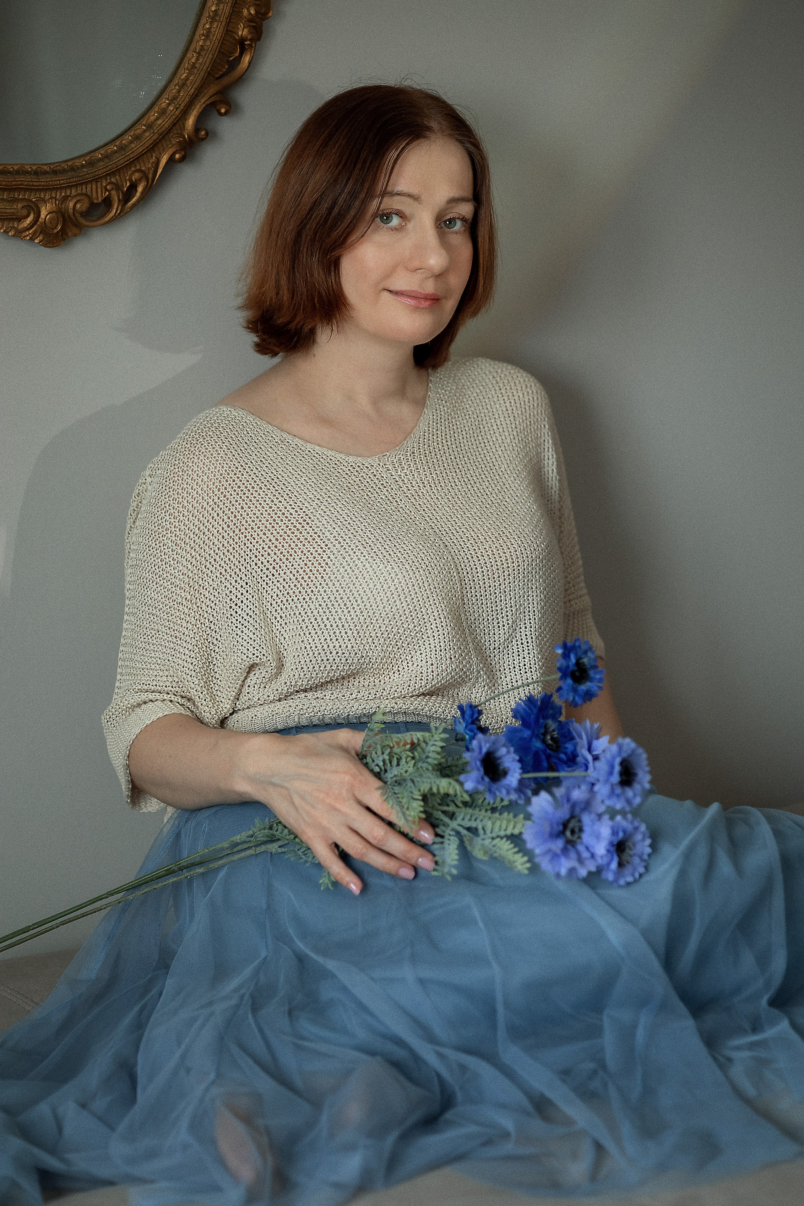 Фотосессия Елена. Портретная съемка дома, на улице, в студии