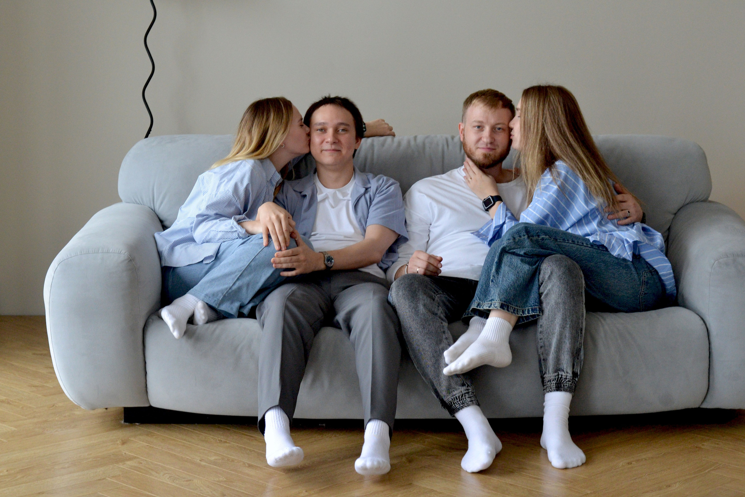 Семейная. Студия. Фотограф Ольга Дмитриева. Новосибирск