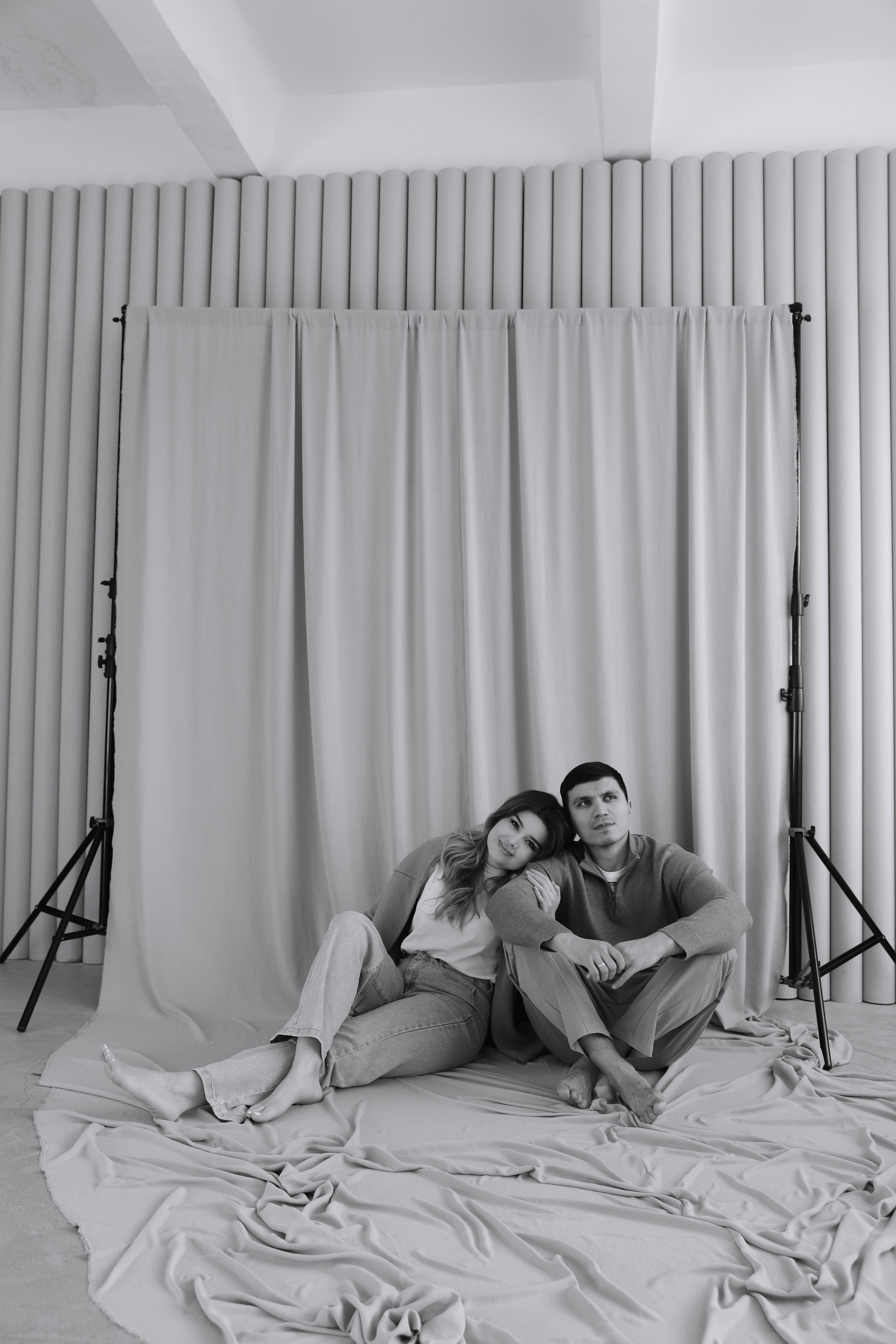 Семейная съемки в фотостудии. Фотограф Света Бажина