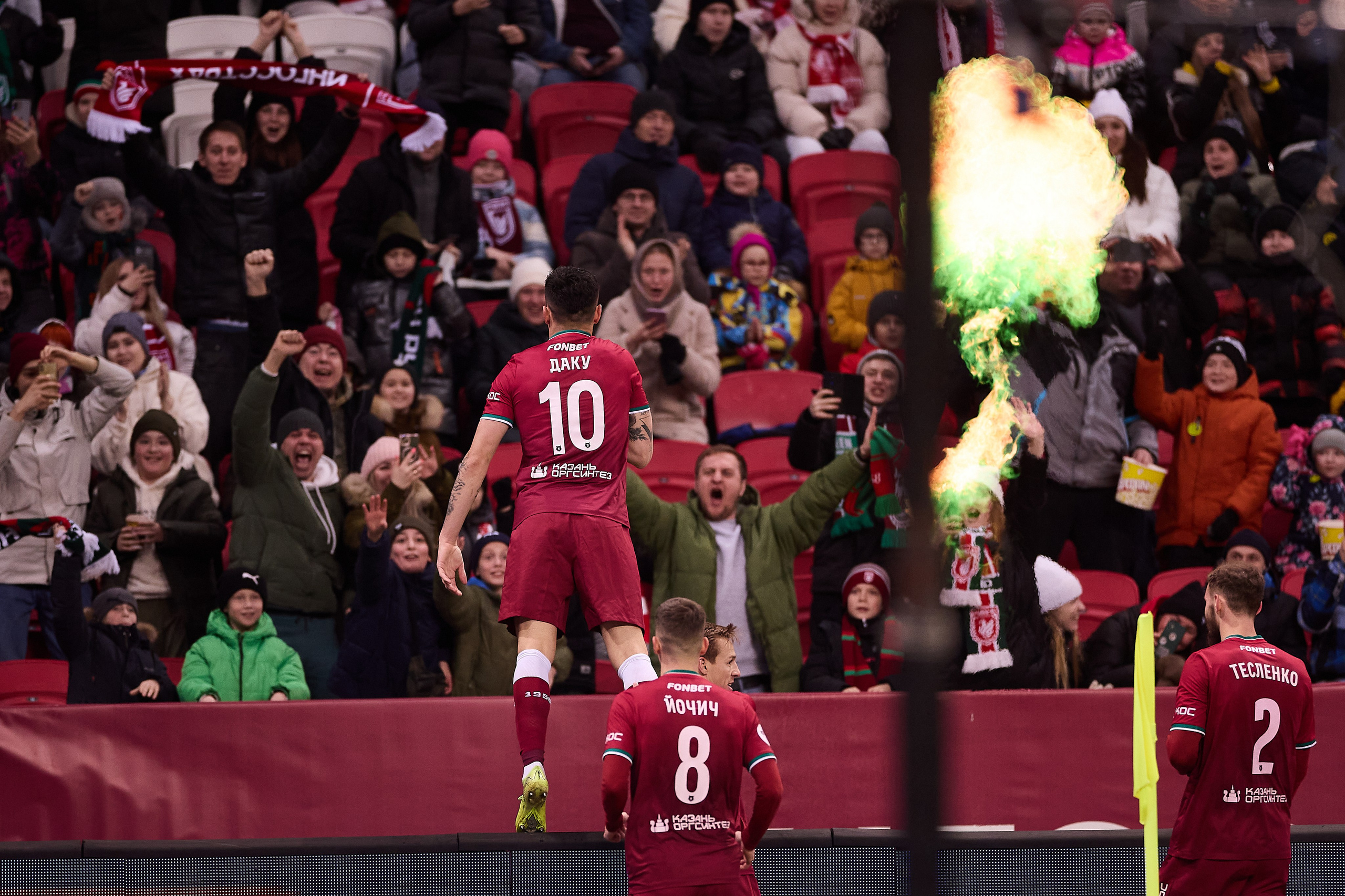 ФК Рубин — ФК Спартак. Спортивный репортажный фотограф Казань Нафис Сиразетдинов