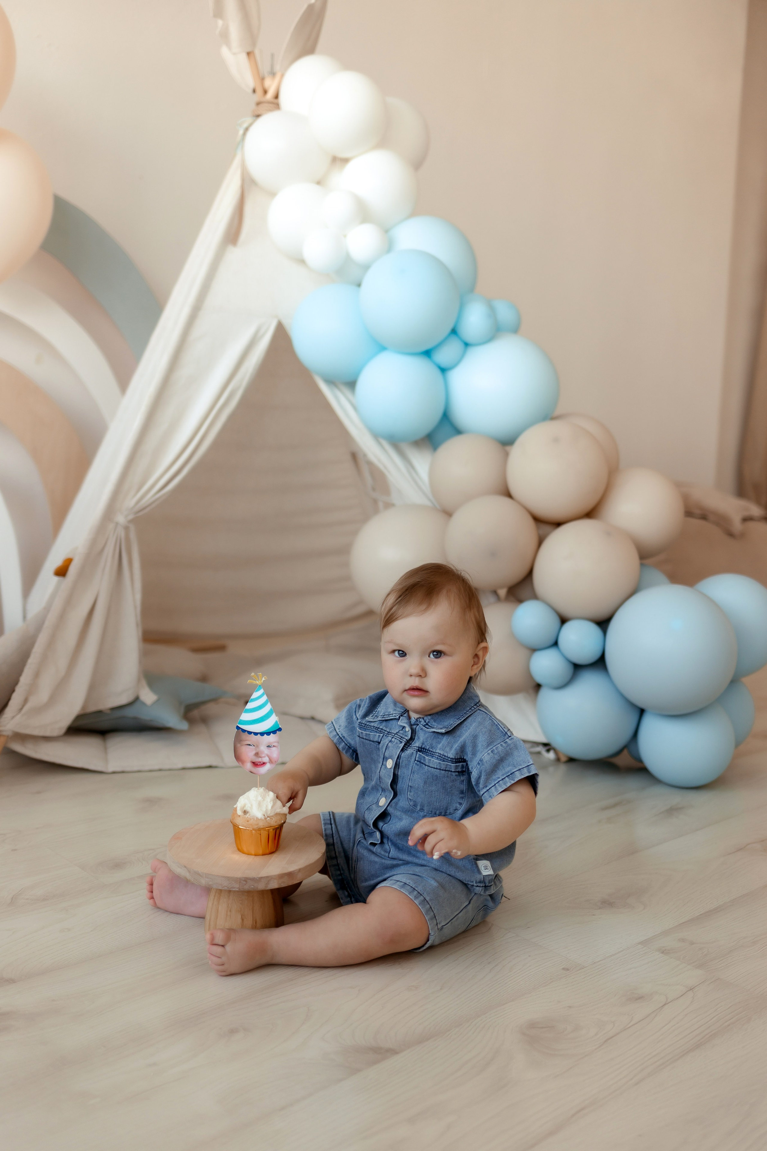 Domik зал Kids. Фотограф на первый годик, семейный и детский фотограф в Новосибирске