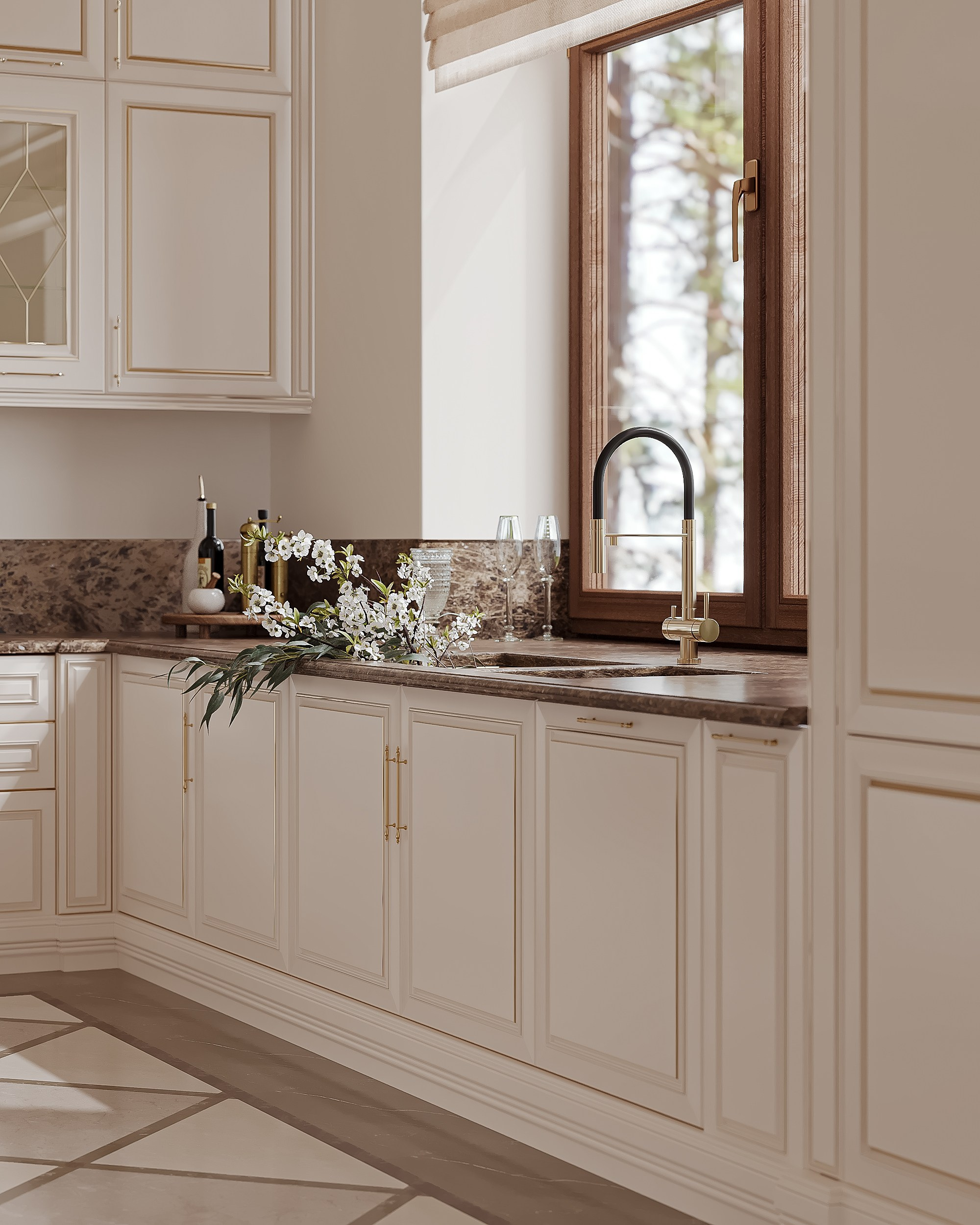 Классика 370 м². 3Д-Визуализация Наталья Макогонова