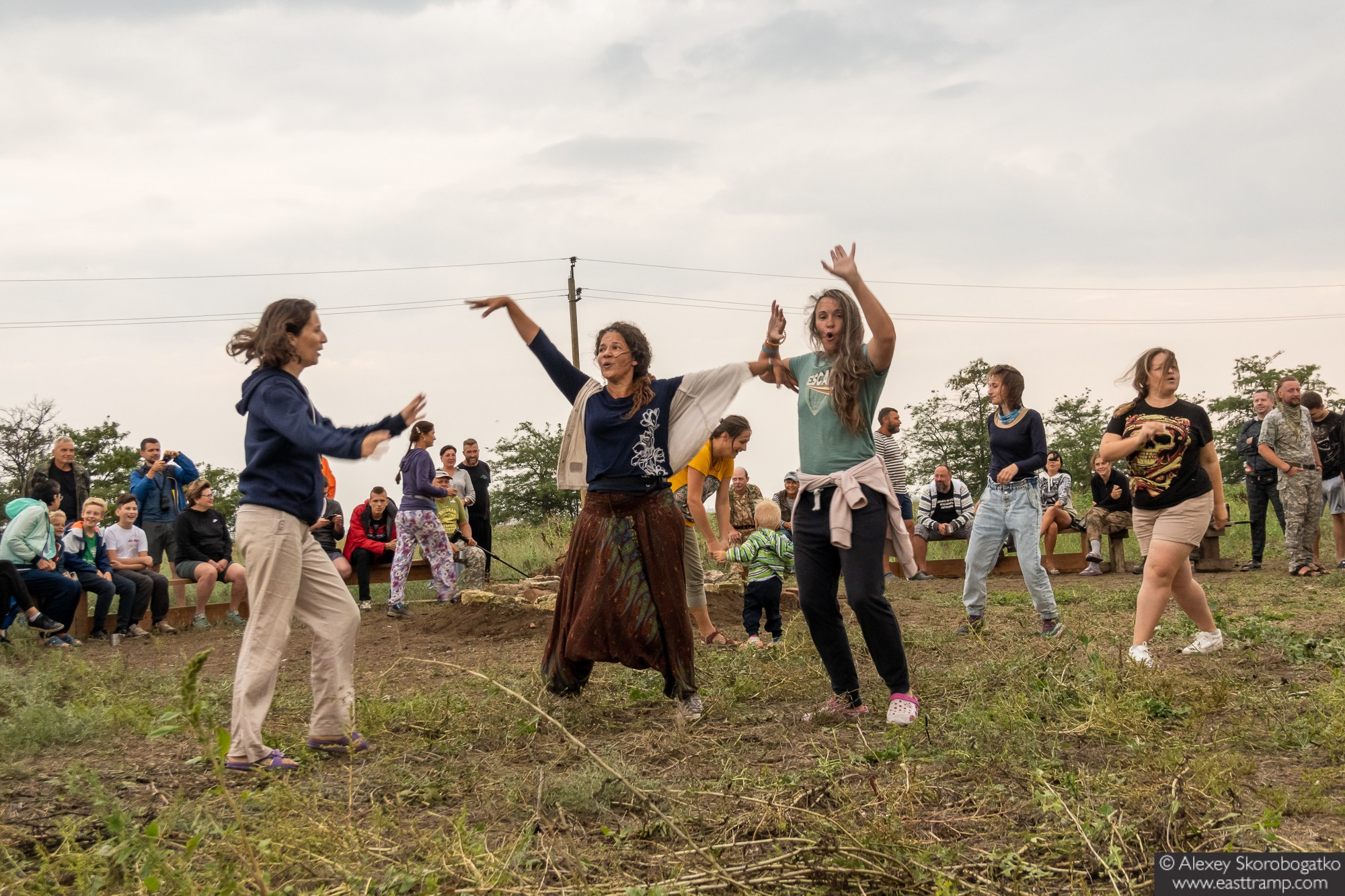 Археологические раскопки некрополя Кыз-Аул в Крыму. Фотограф Алексей Скоробогатько