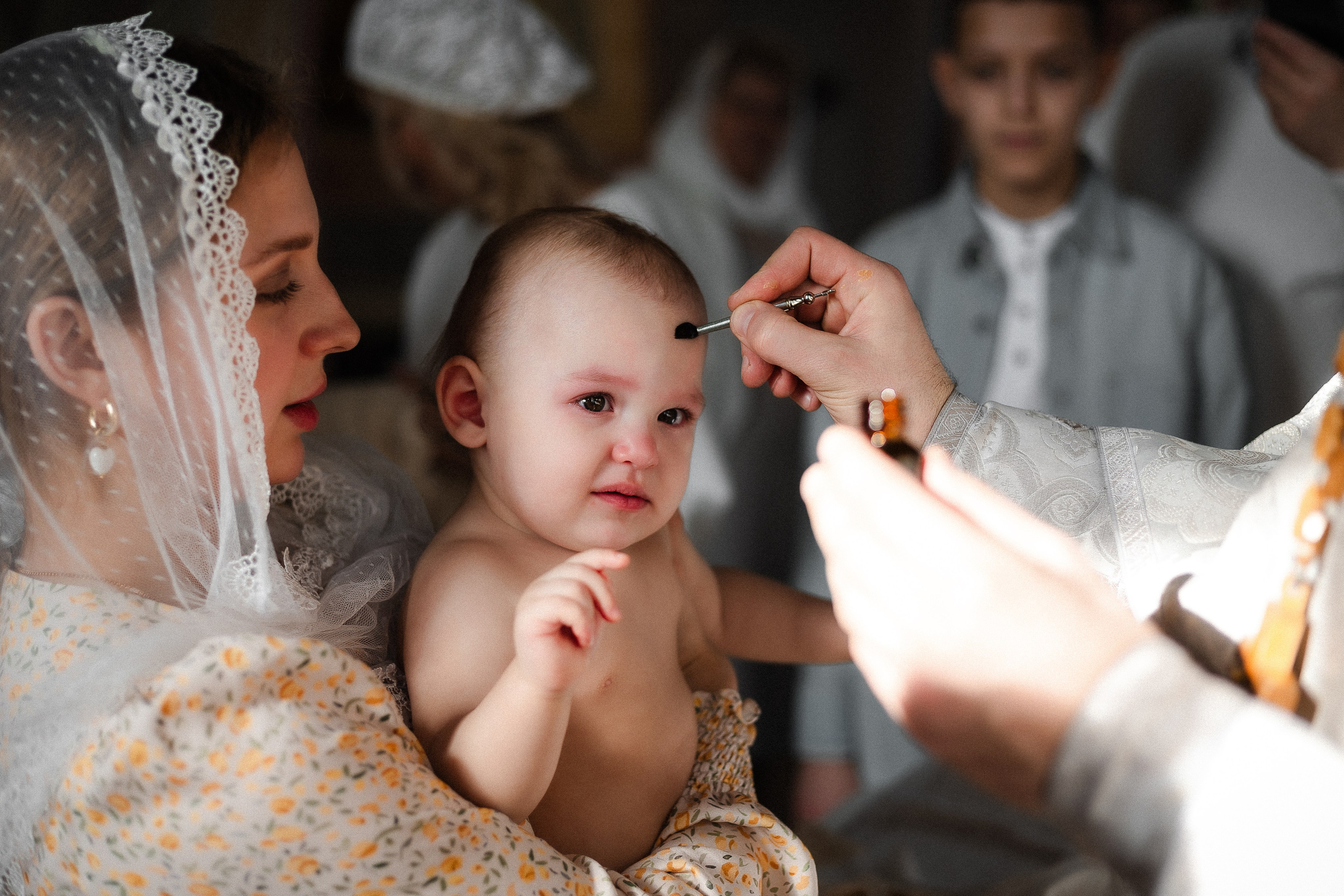 Таинство крещения Агаты. Семейный фотограф в Нижнем Новгороде Доронина Юлия