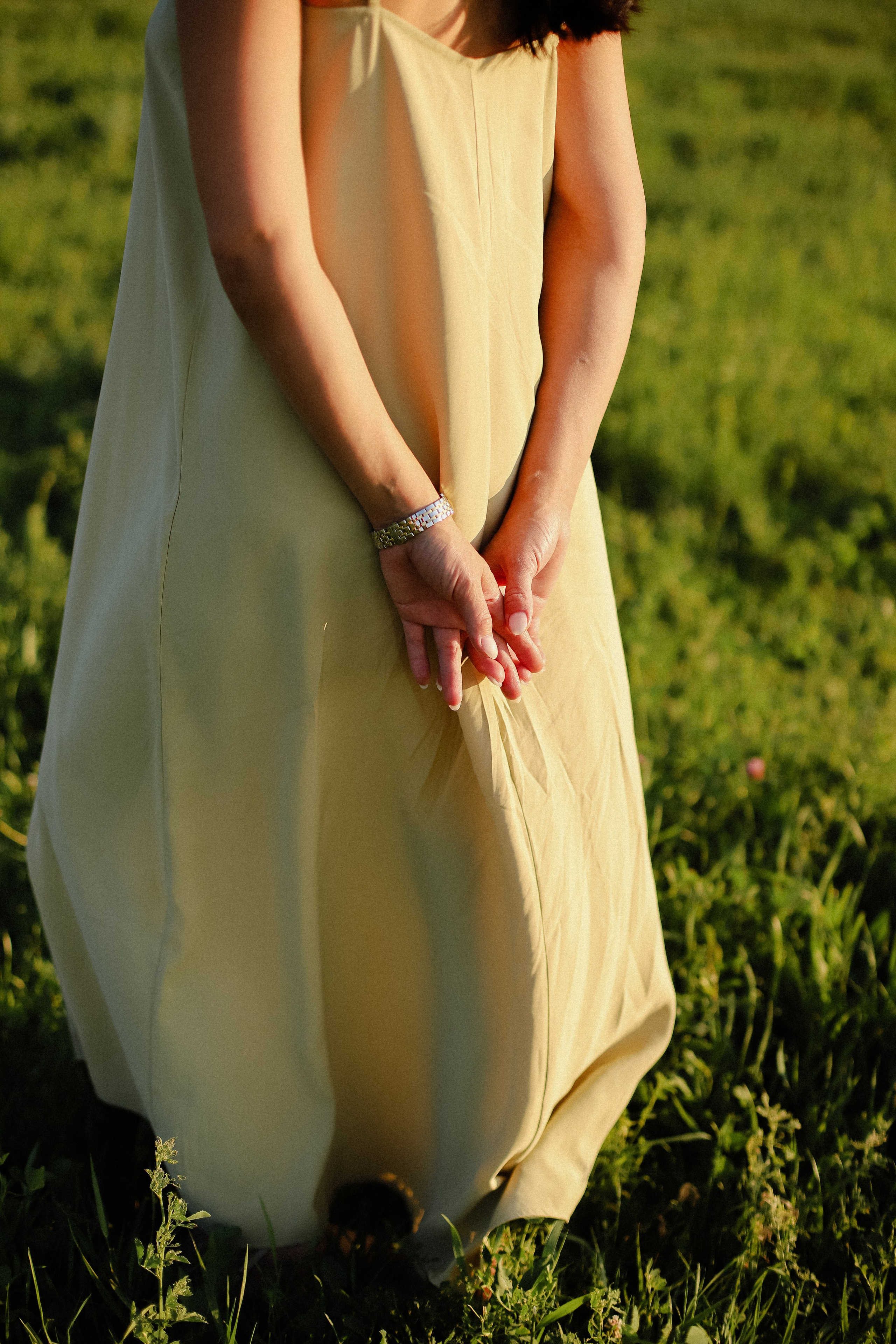 Поле на закате. Фотограф в Алматы и Москве Даша Пушкина