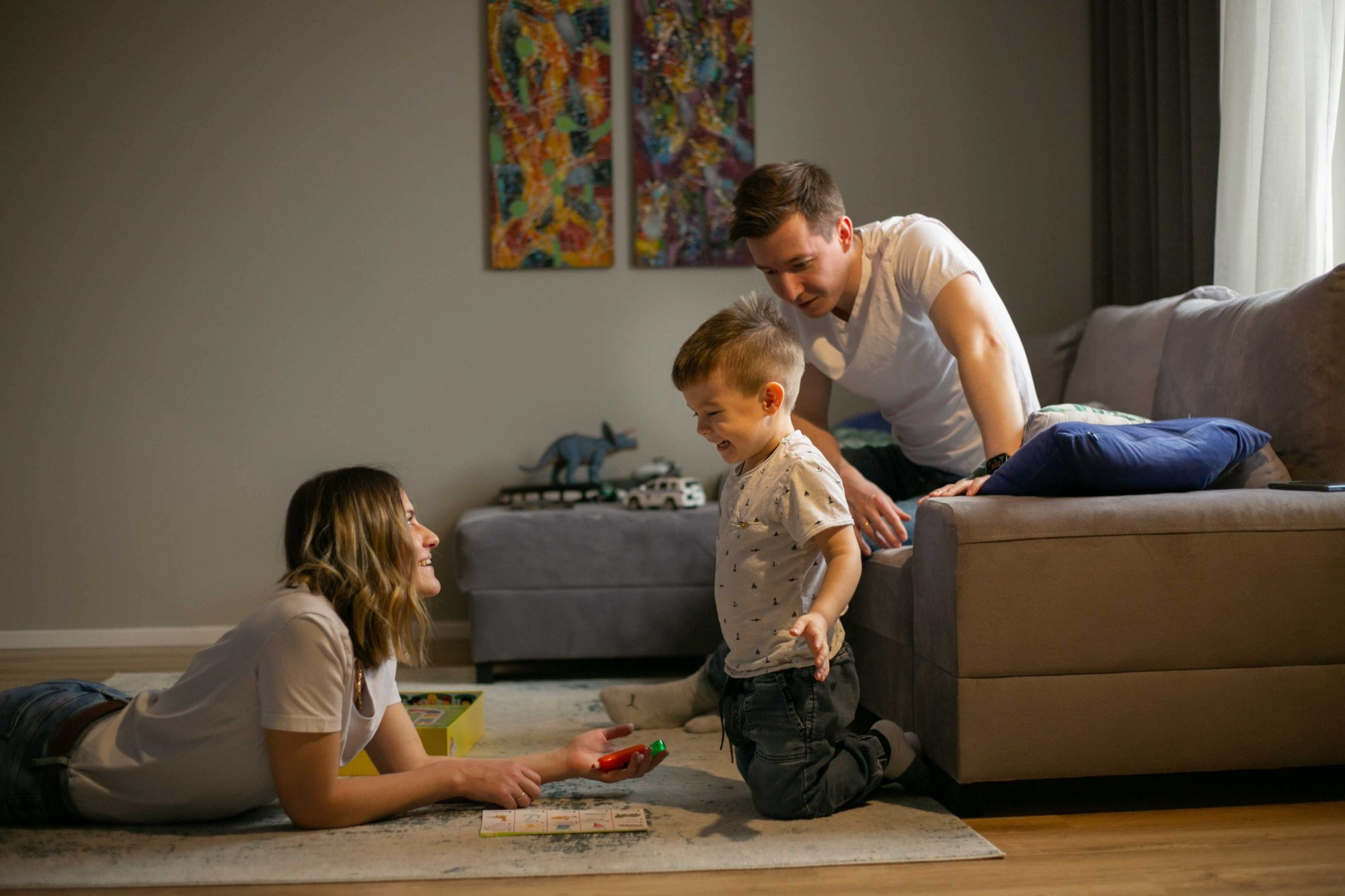 В гостях у Ванечки (съёмка дома). Семейный фотограф в Нарве Эля Калиниченко