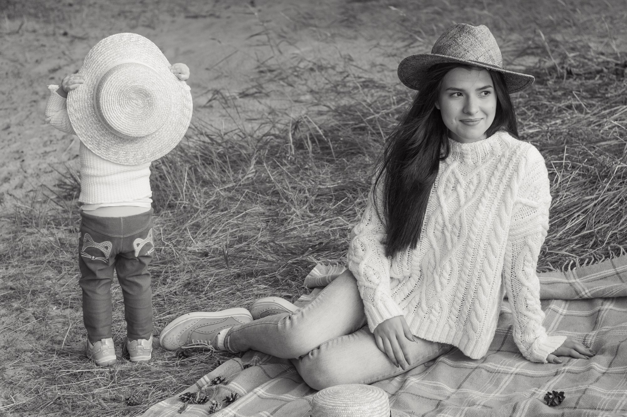 Вечер с мамой и дочкой (прогулка на заливе). Семейный фотограф в Нарве Эля Калиниченко