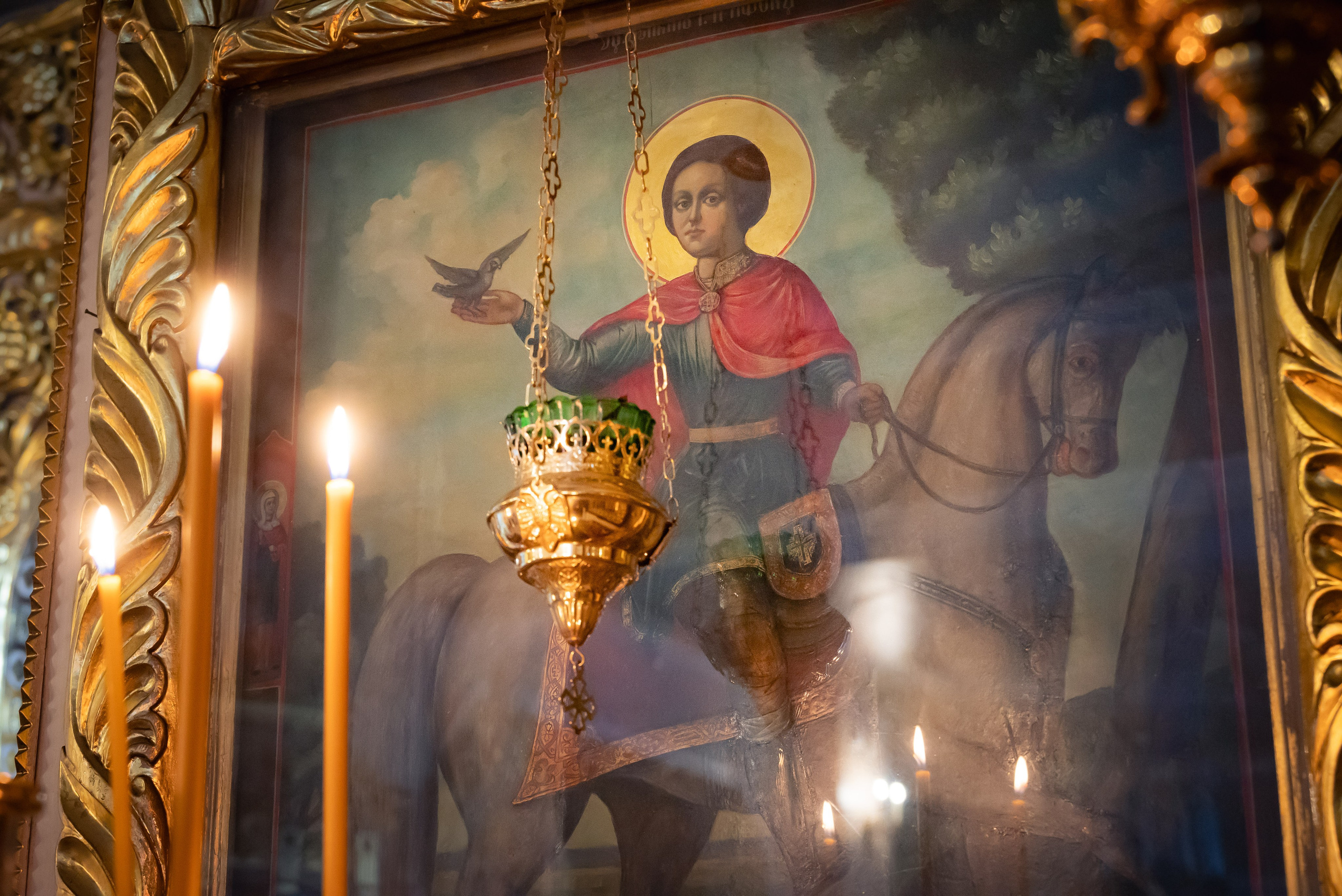 Богородский храм. Вынос Плащаницы. Антон и Татьяна Денисенко — В храме