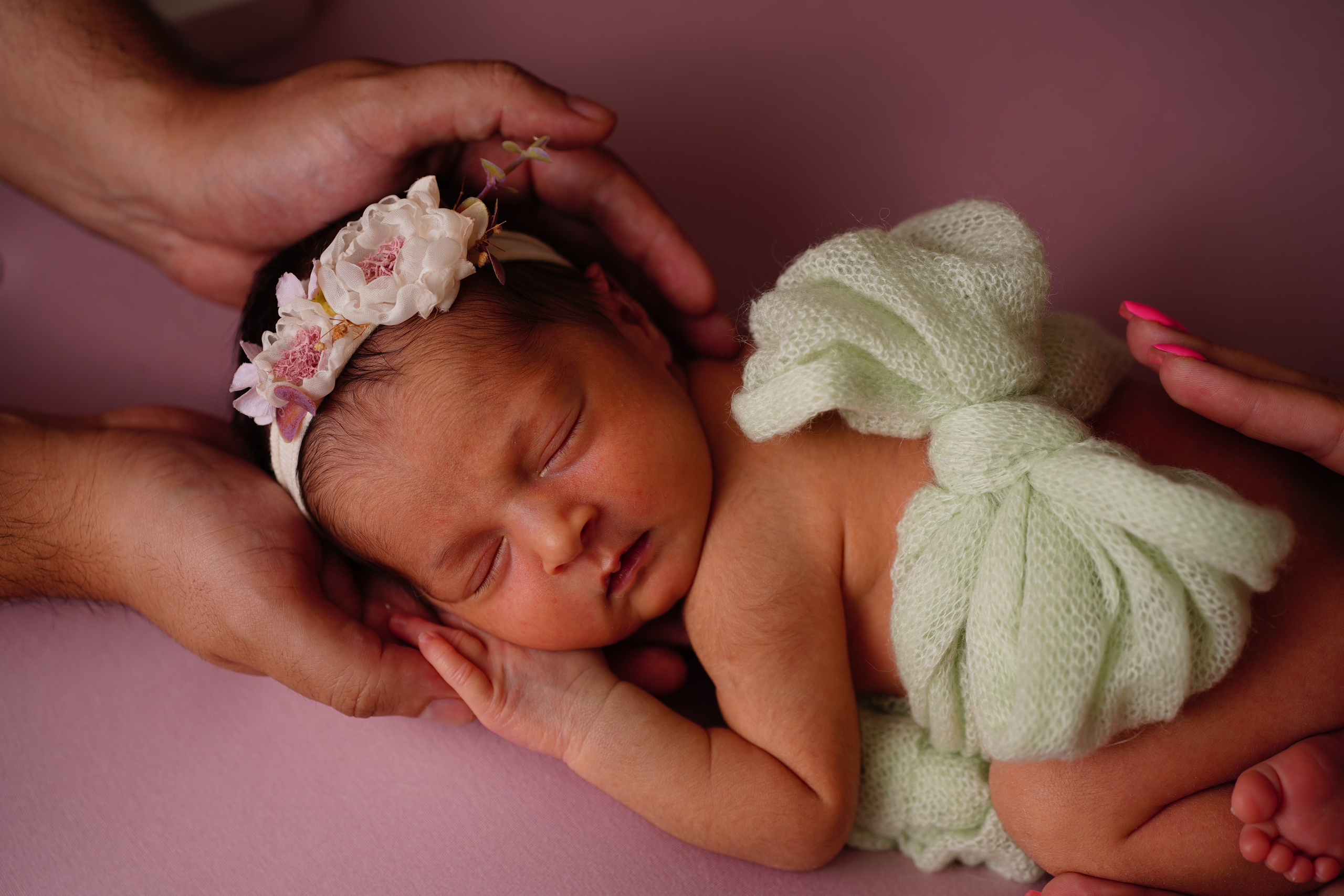 Жасмин 9 дней. Фотограф новорожденных в Нижнем Новгороде Сергеева Оксана