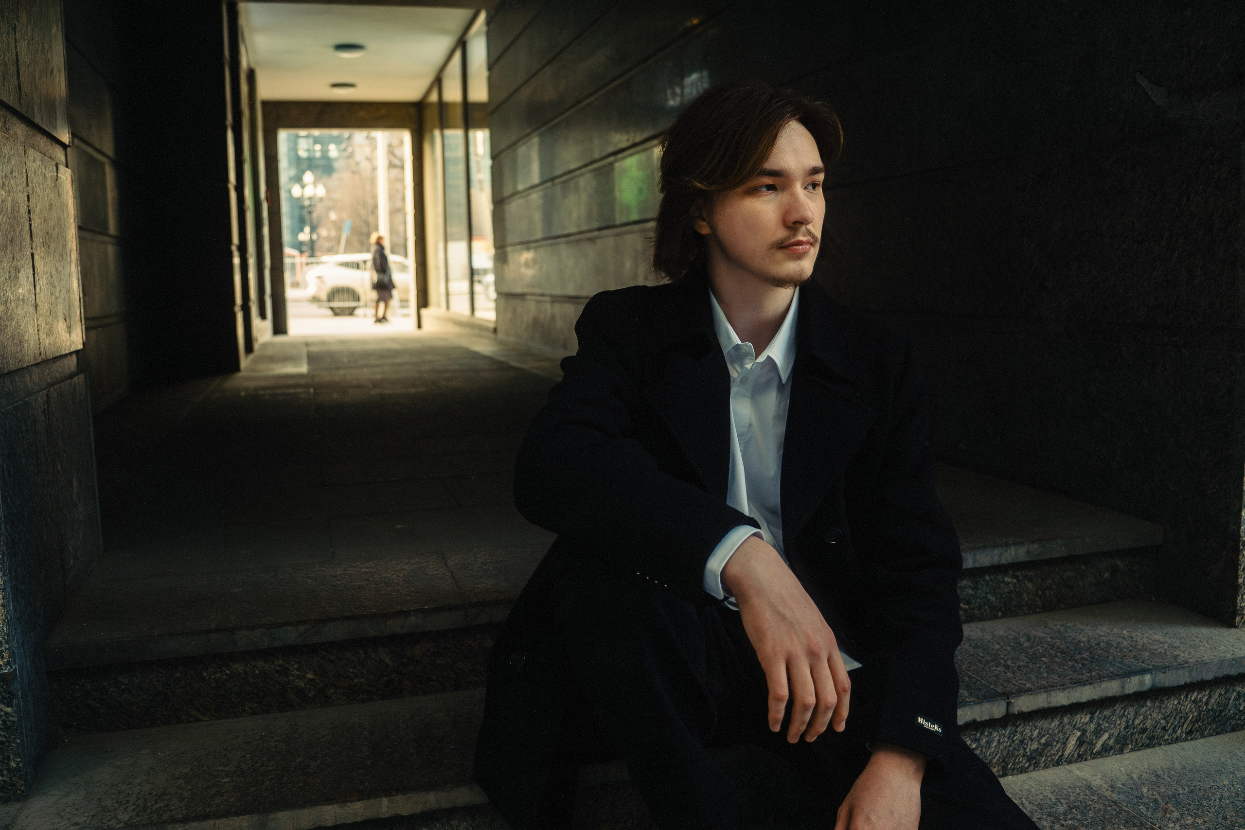 Осенняя фотосессия в городе. Фотограф Зиновьев Илья, Москва