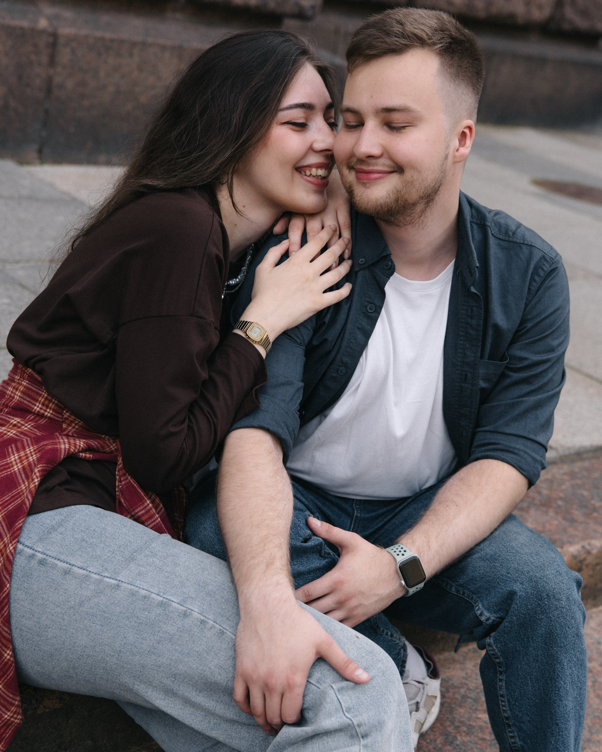 Love story по улочкам ♥. Фотограф Санкт-Петербург. Аврамова Анастасия