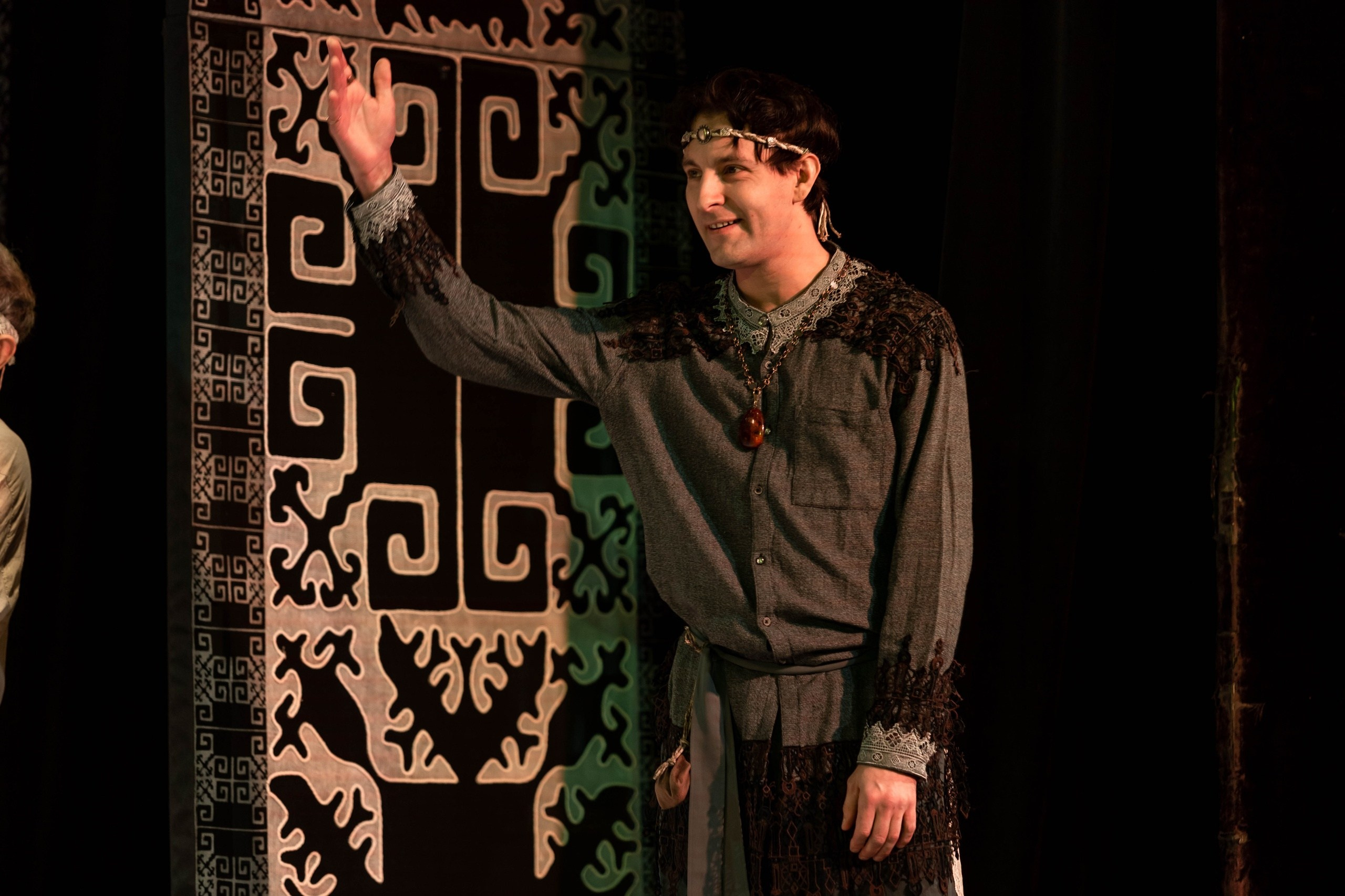 Декорации для спектакля «Снегурочка» | Историко-этнографический театр. История занавеса. Превращаем идею в технологию