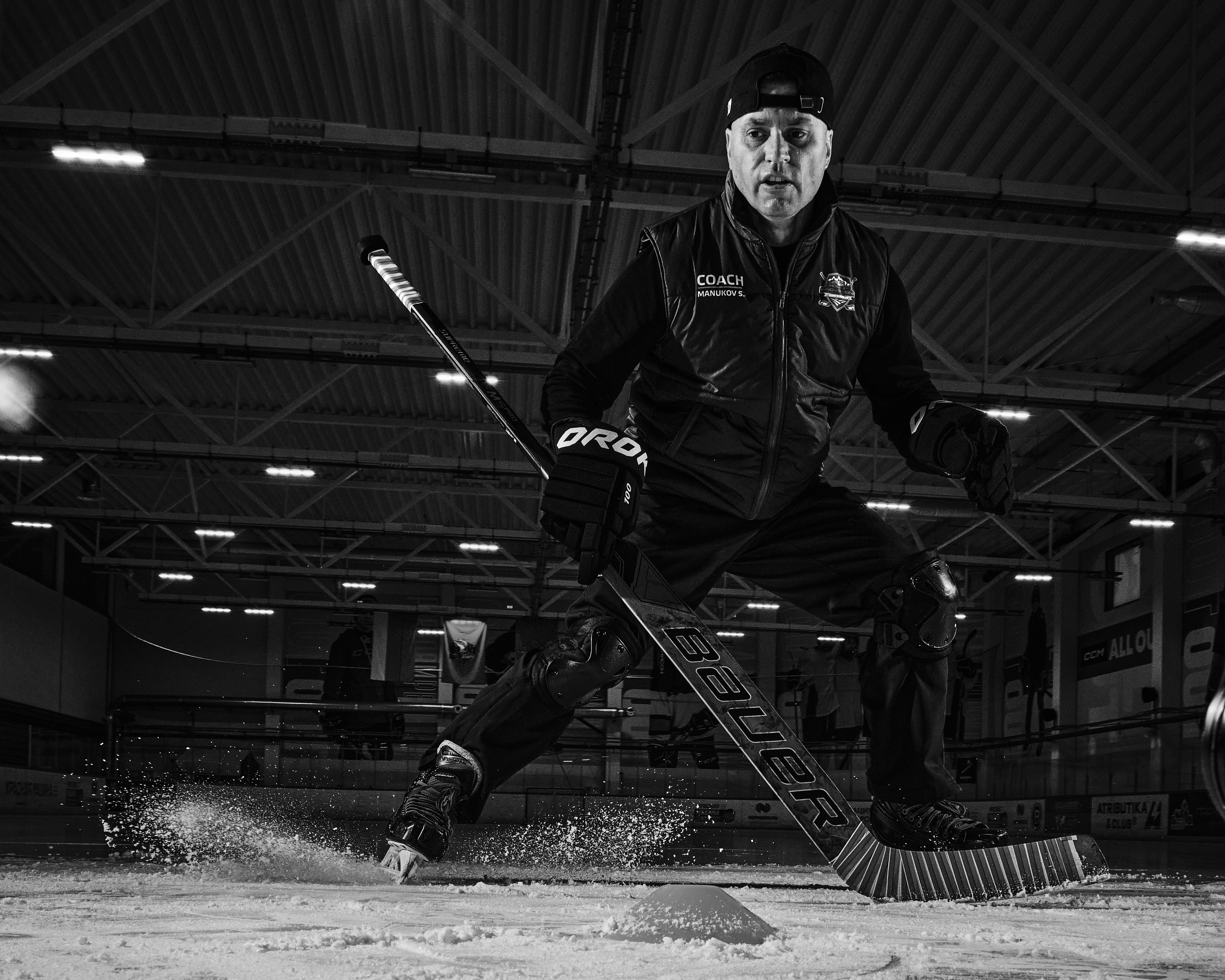 Тренер по хоккею. Фотограф в Москве — Галунина Кристина