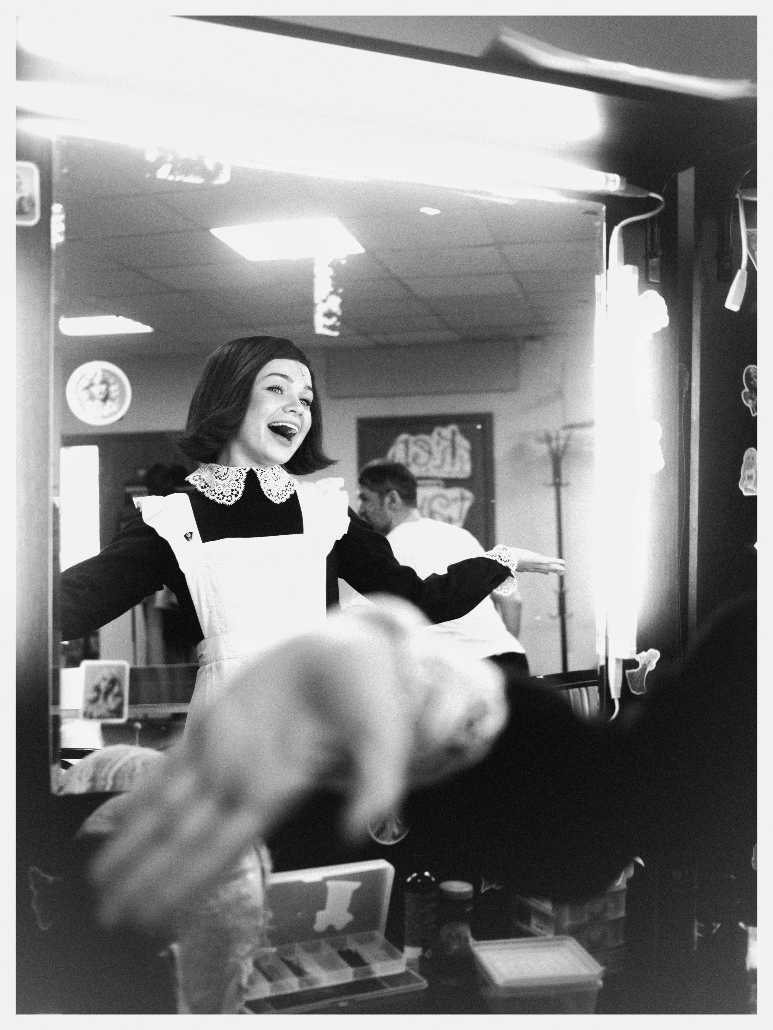 Theatre backstages. Portrait and backstage photographer Nina Crane