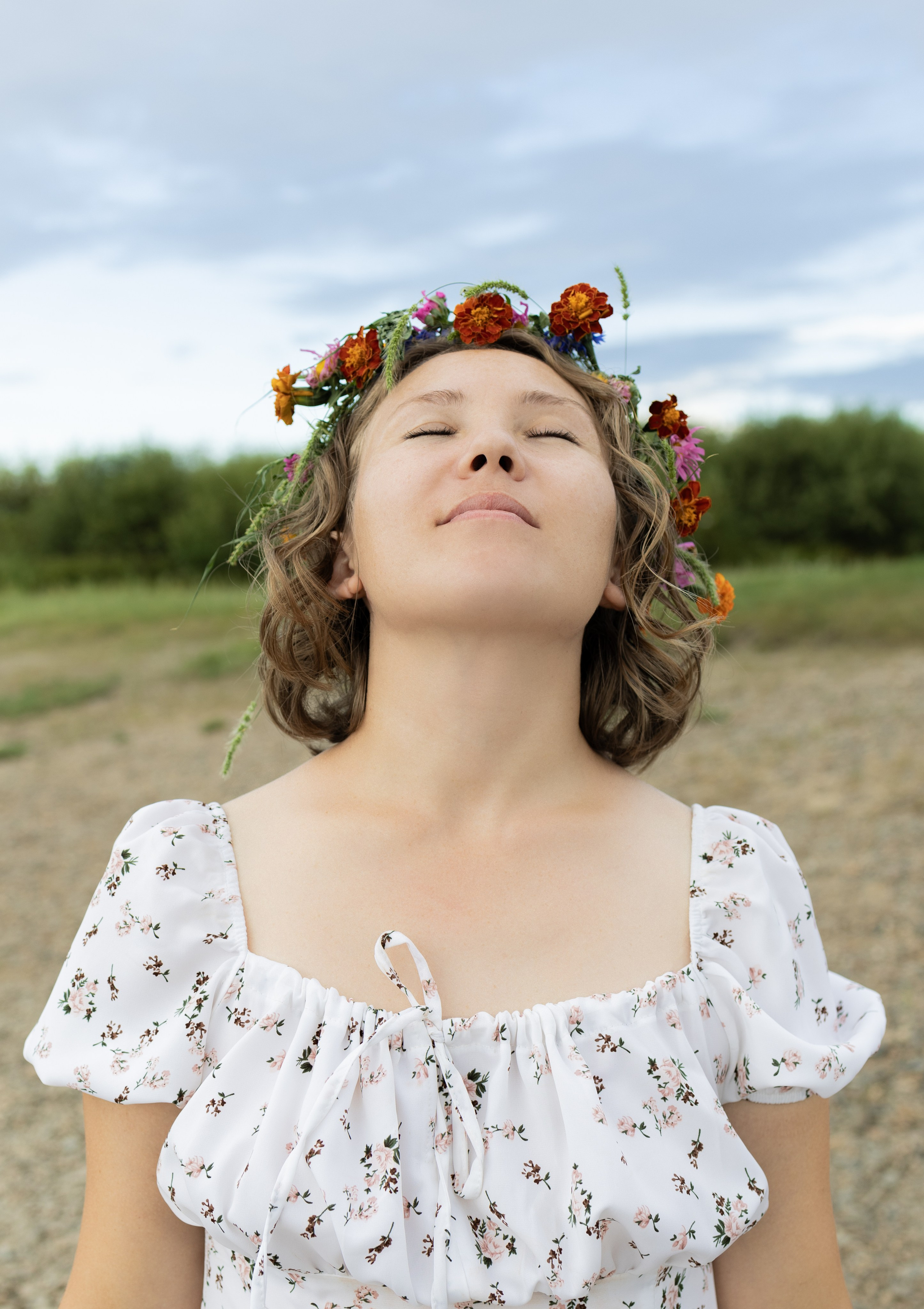 Анастасия, лето, озеро…. Фотограф Юлия Левандовская, п.Ясногорск