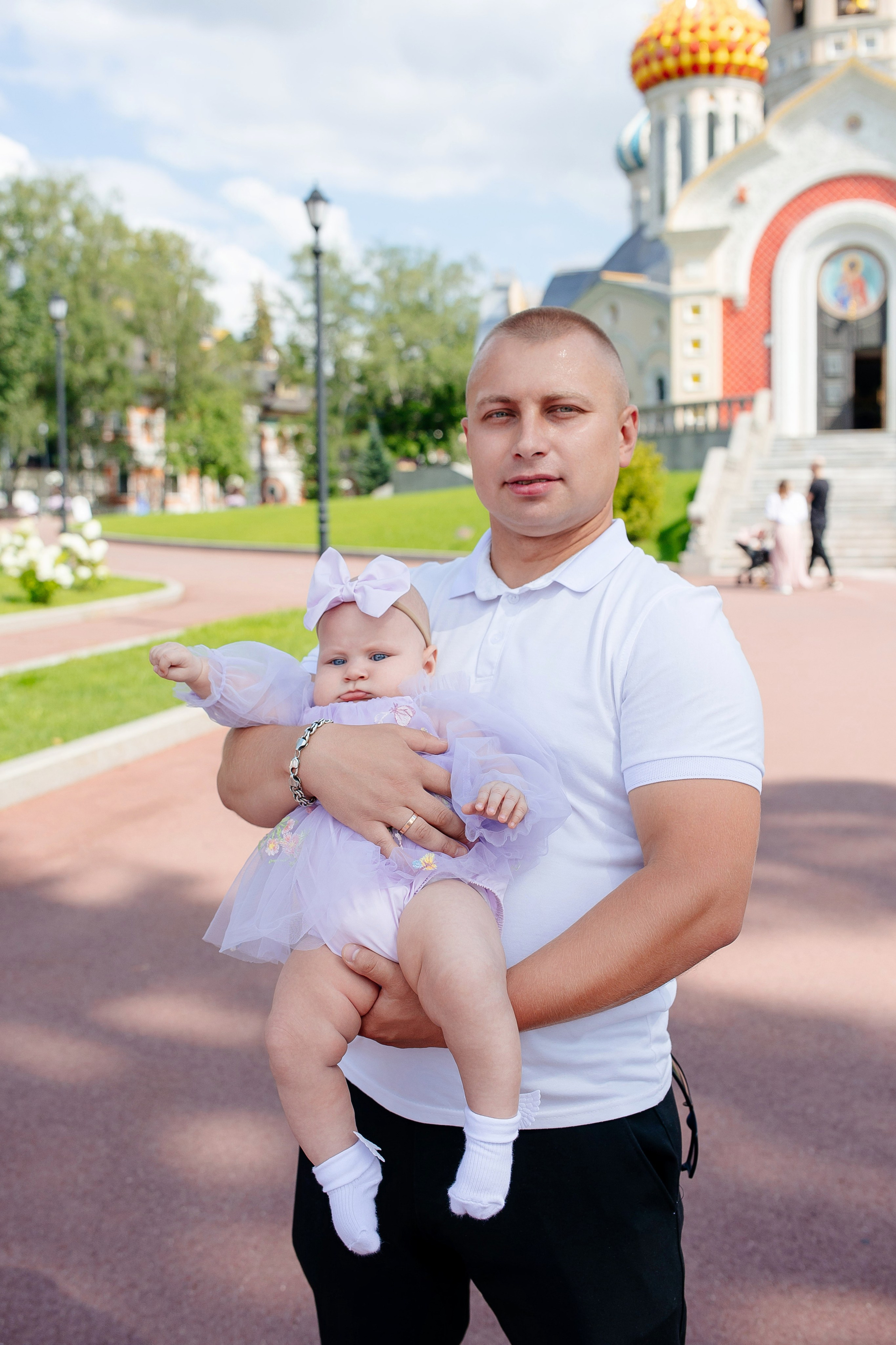 Крещение Полины. Семейный и детский фотограф в Москве Александра Мак