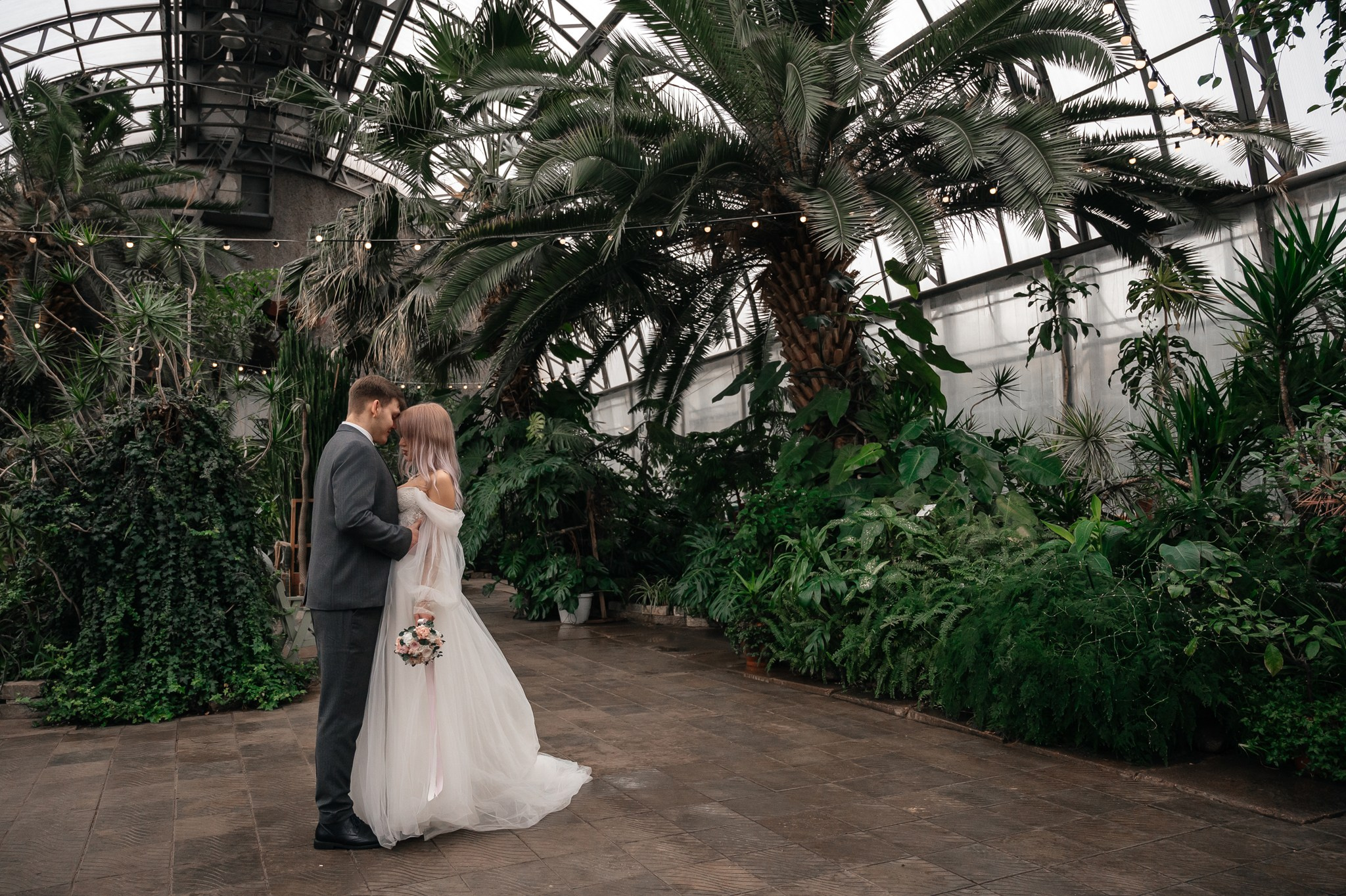 Оранжерея Таврического сада. Свадебный и семейный фотограф из Санкт-Петербурга Климов Анатолий