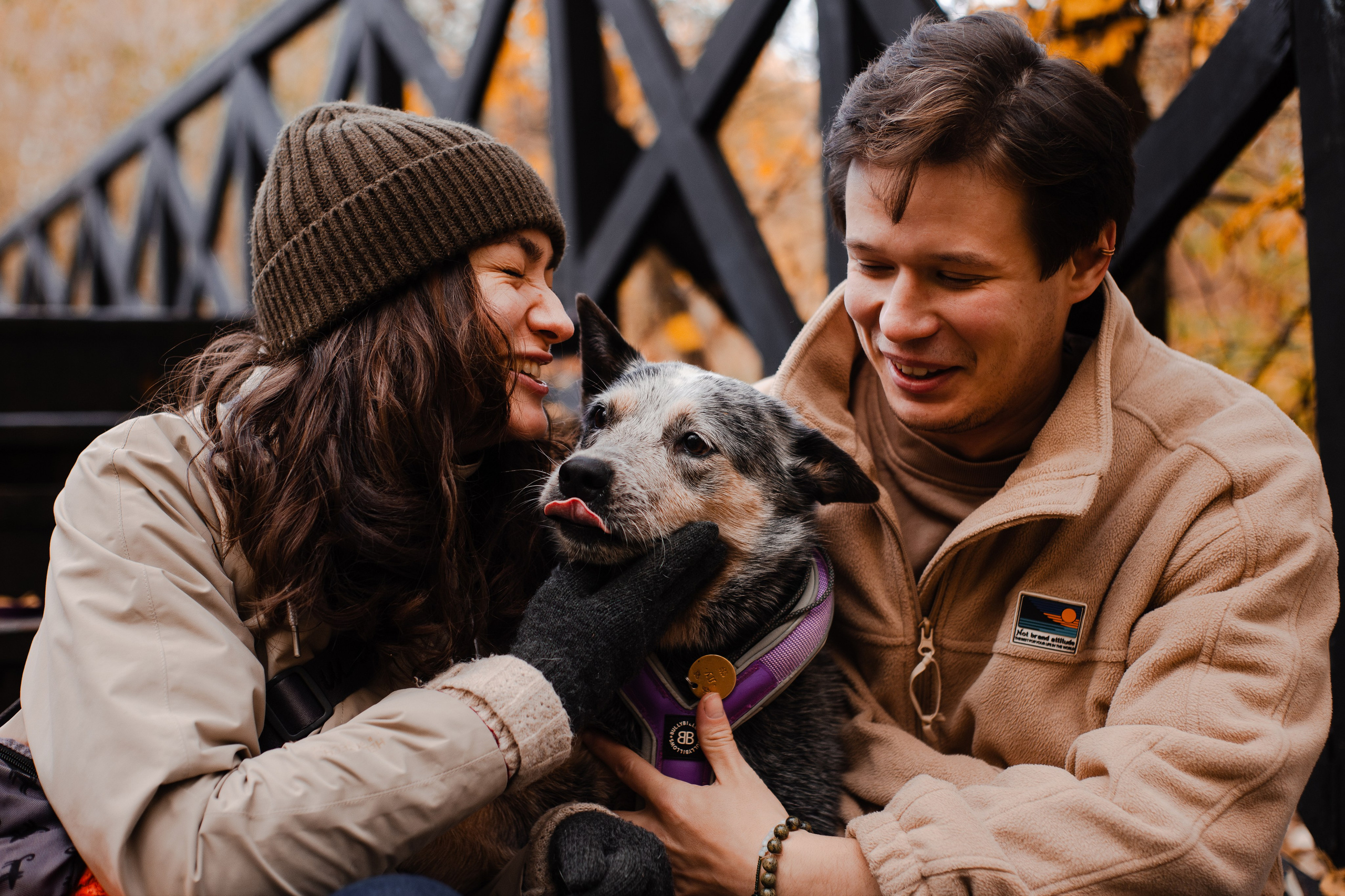 Юля, Антон и Лу. Фотограф-анималист Мария Баркевич | Москва