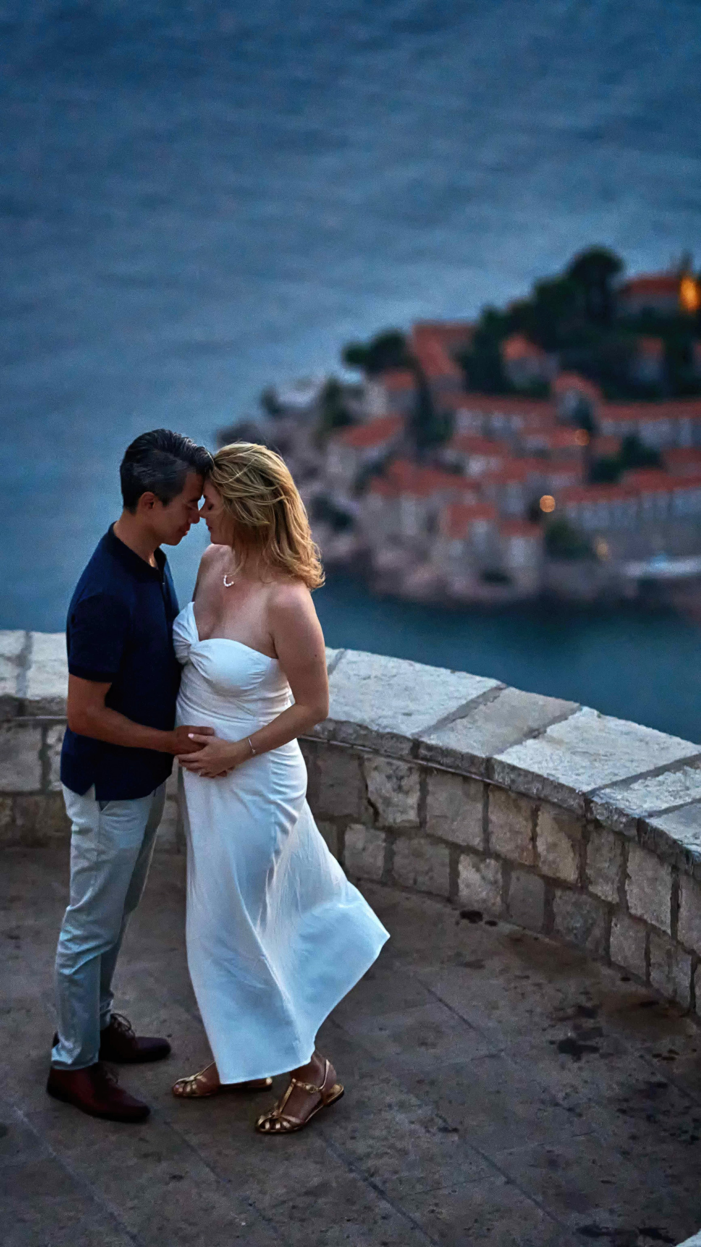 Pregnancy Photoshoot in Montenegro | Sveti Stefan Maternity Session