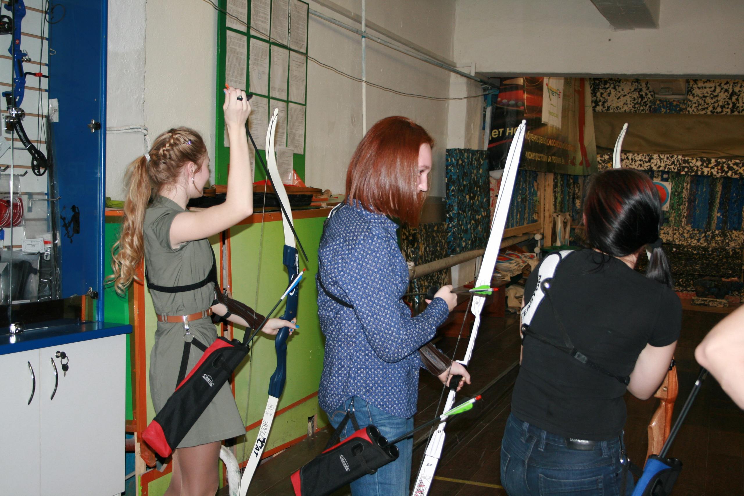 Соня ДР Стрелковый клуб 14 лет 15.03.2014. Семейный, Свадебный фотограф СПБ Питер— Романова Екатерина