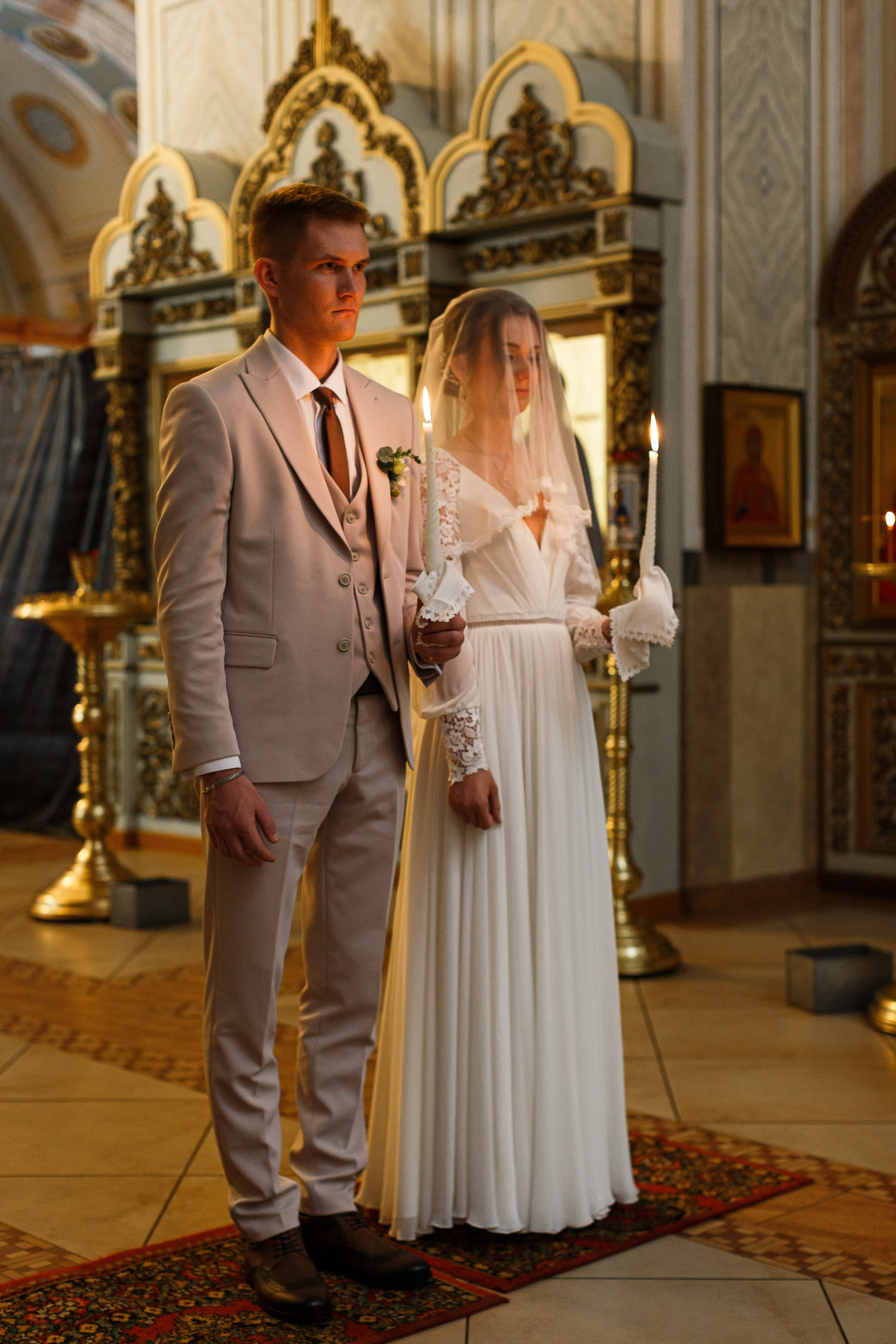 Венчание в храме Живоначальной Троицы на Шаболовке