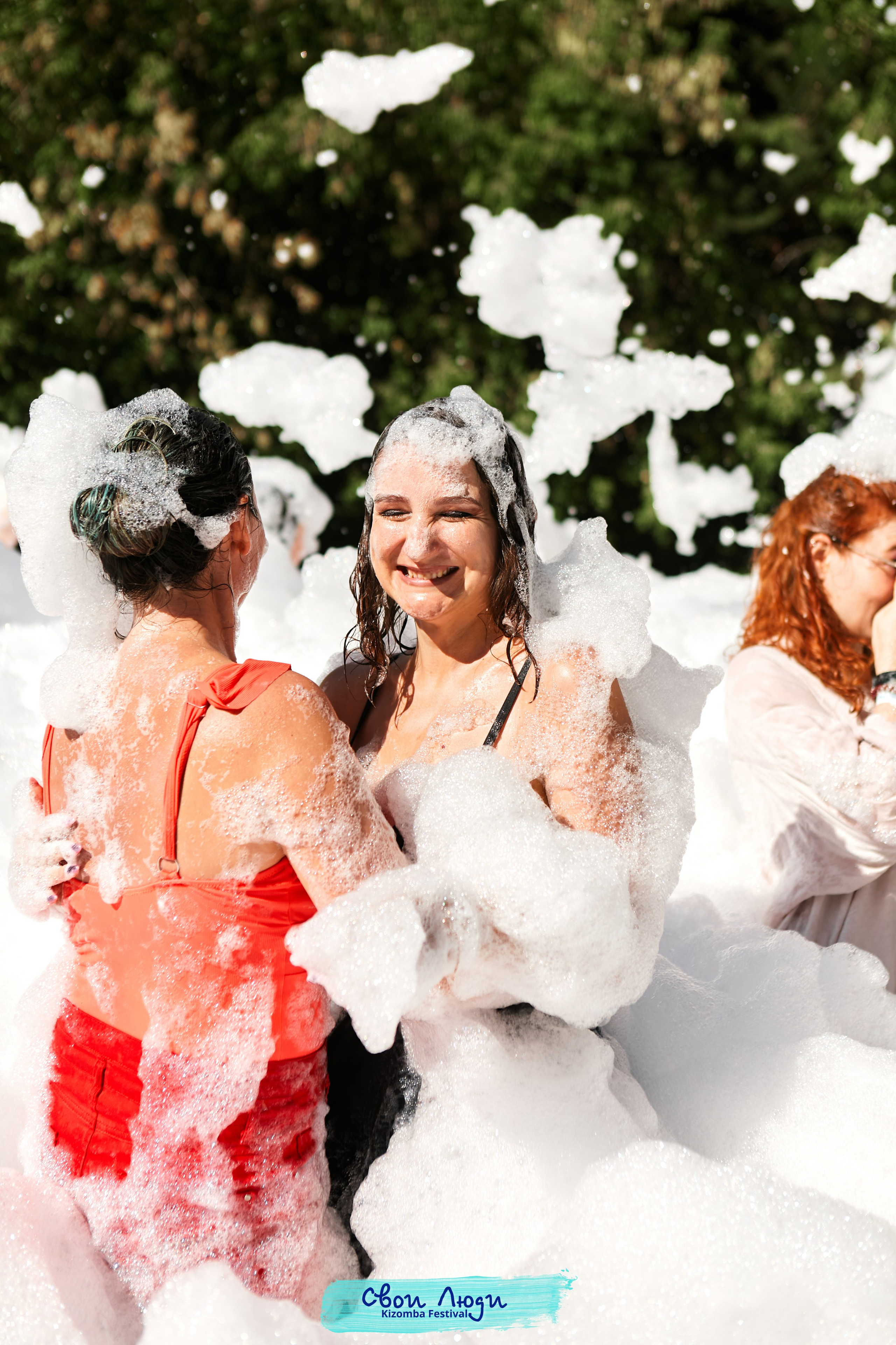 Foam party. Свадебный фотограф